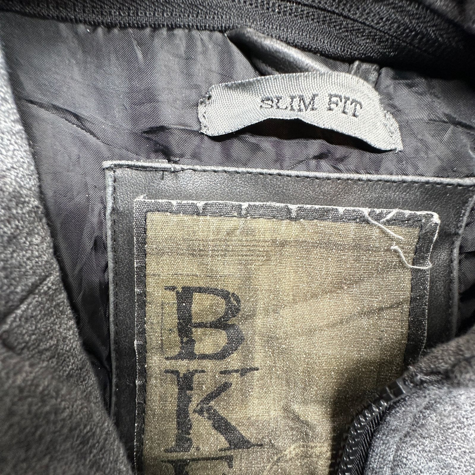 BKE BKE Faux Leather Jacket XL Lined Full Zip Biker Motorcycle Size US XL / EU 56 / 4 - 10 Thumbnail