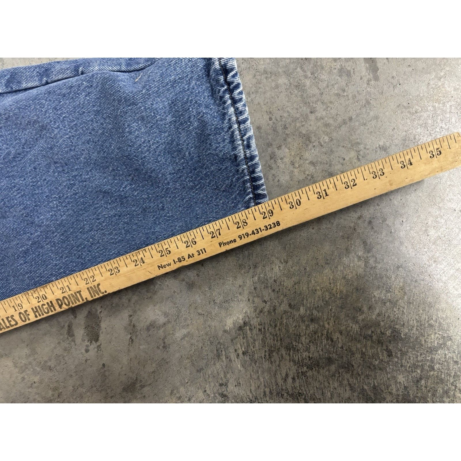 L.L. Bean Vintage L.L. Bean Mens Relaxed Fit Flannel Lined Jeans Size US 40 / EU 56 - 7 Thumbnail