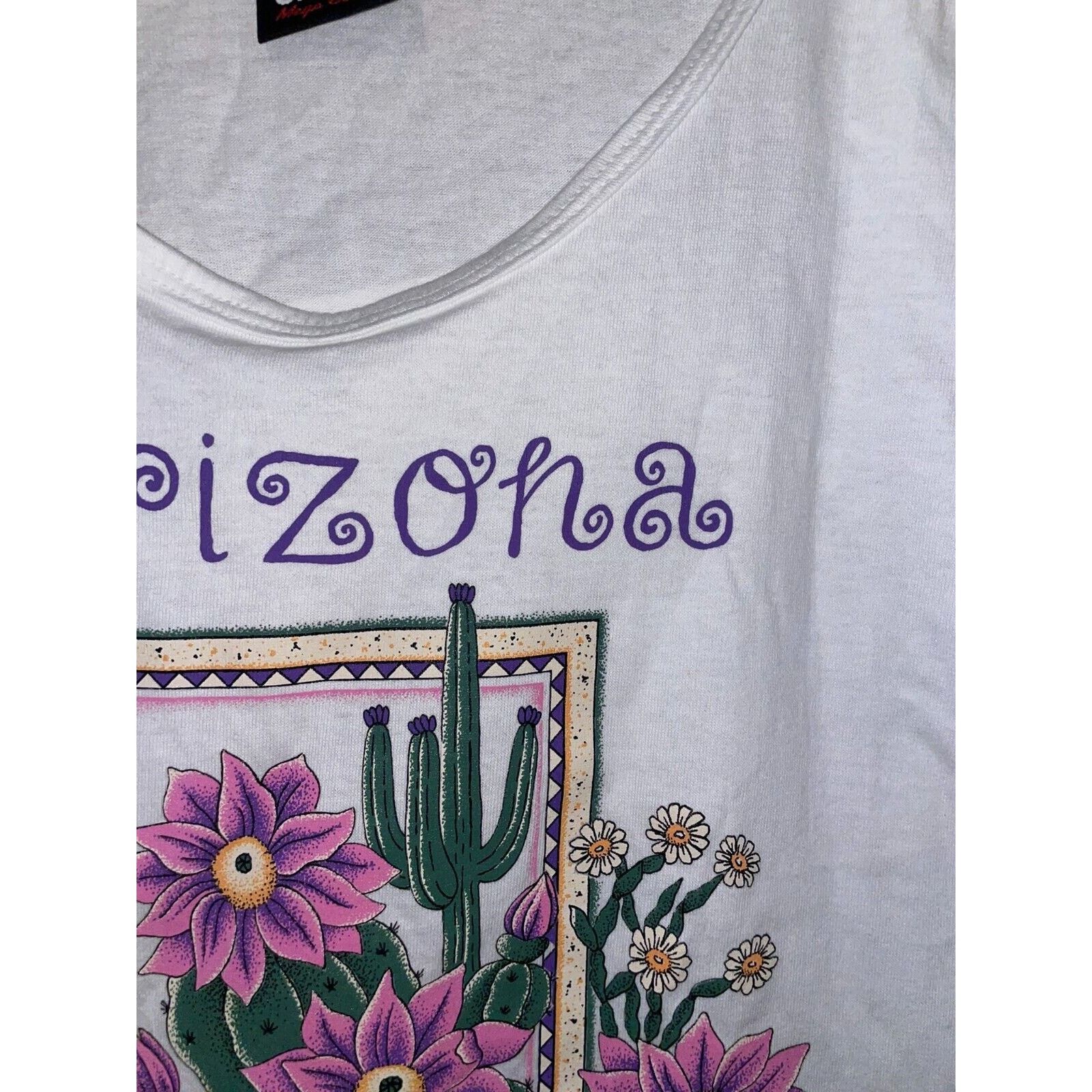 Signal Sport Vintage Arizona Sleeveless Shirt Tank Signal Sleeveless 90s Size US L / EU 52-54 / 3 - 4 Thumbnail