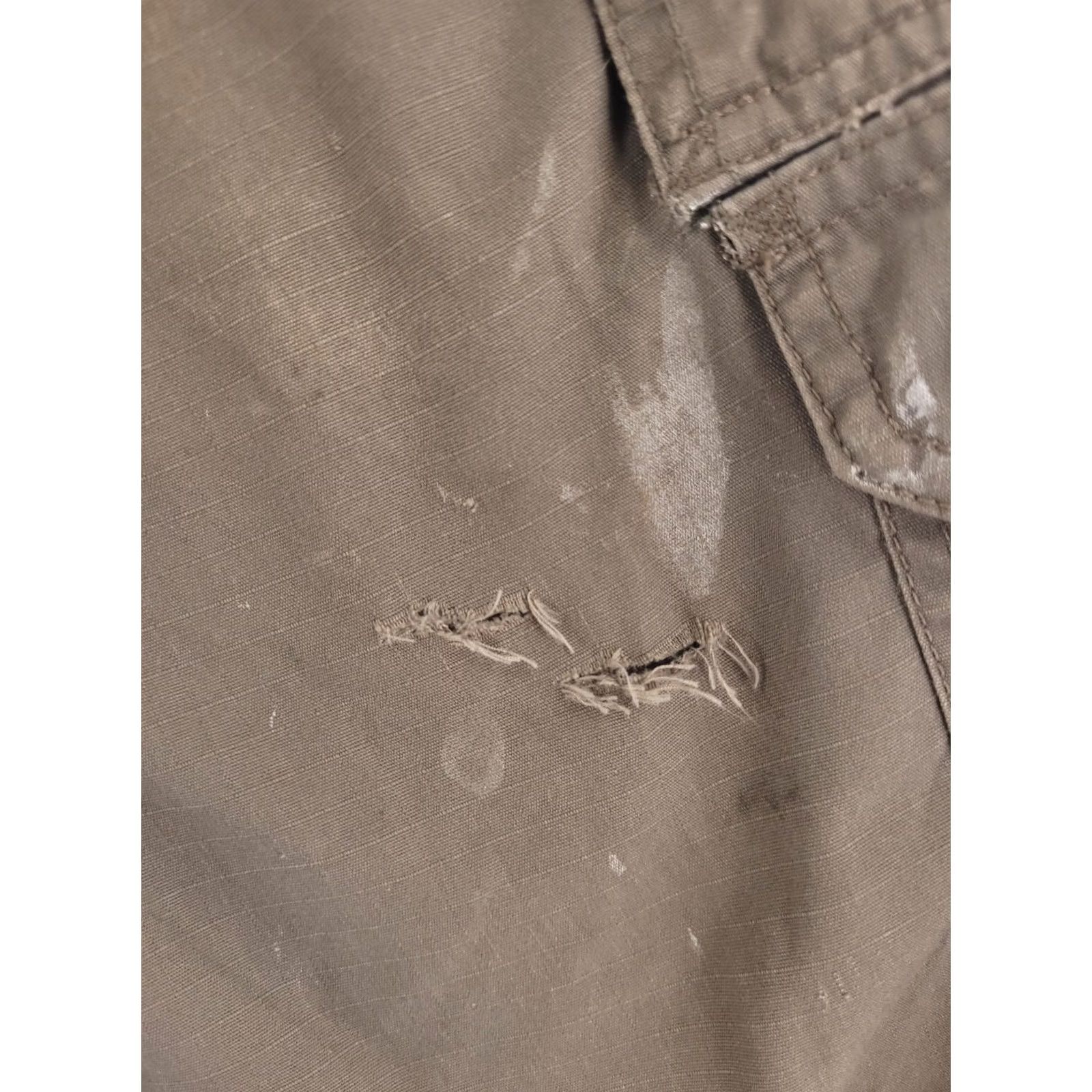 Vintage 511 Tactical Pants Mens 38x28 Brown Ripstop Distressed Workwear Grunge Cargo Jeans Size US 38 / EU 54 - 5 Thumbnail