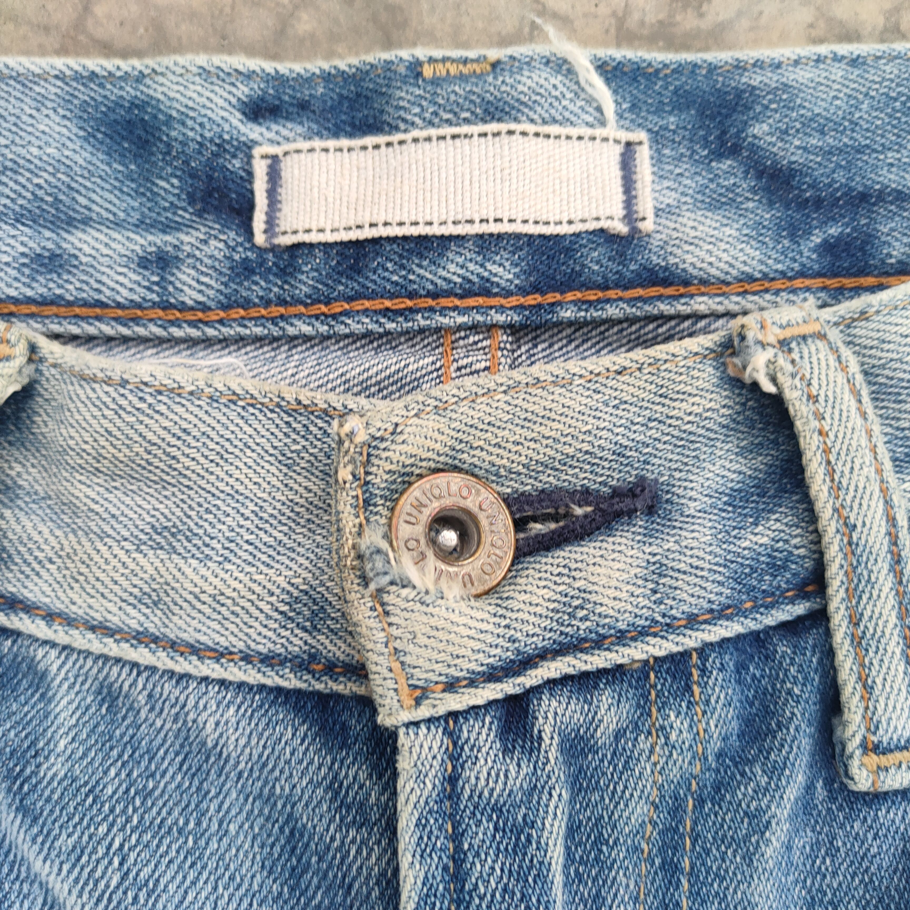 Japanese Brand VINTAGE JAPANESE FADED DISTRESSED JEANS DENIM PANTS Size US 30 / EU 46 - 4 Thumbnail