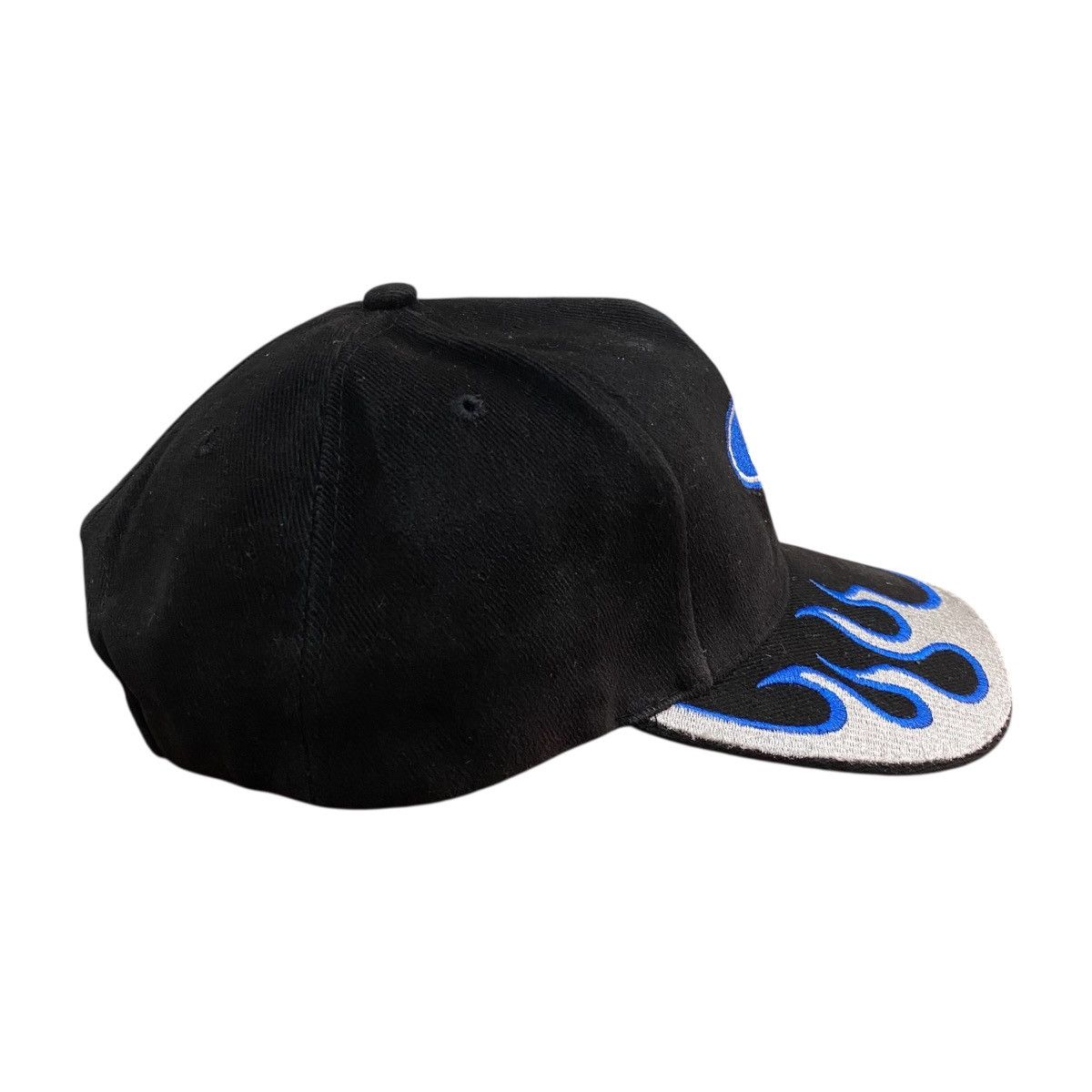 Ford Vintage Y2K Ford Flames Strapback Hat NASCAR Racing Size ONE SIZE - 3 Thumbnail