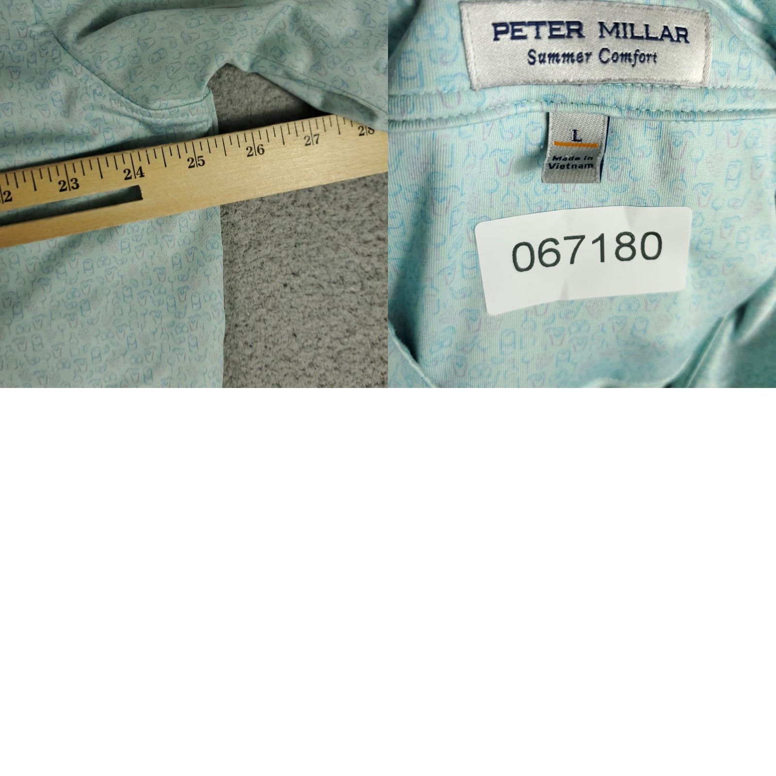 Peter Millar Peter Millar Polo Shirt Mens Large Blue Drink Print Summer Comfort STAINED Polo Mens Large Blue Drink Print Summer Comfort STAINED Size US L / EU 52-54 / 3 - 8 Thumbnail