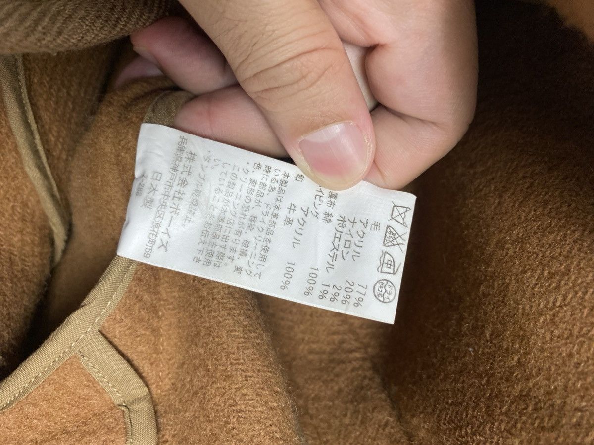 Danton Rare‼️ Danton Vetement Brown Wool Hoodie Jacket Made Japan Size US XS / EU 42 / 0 - 6 Thumbnail