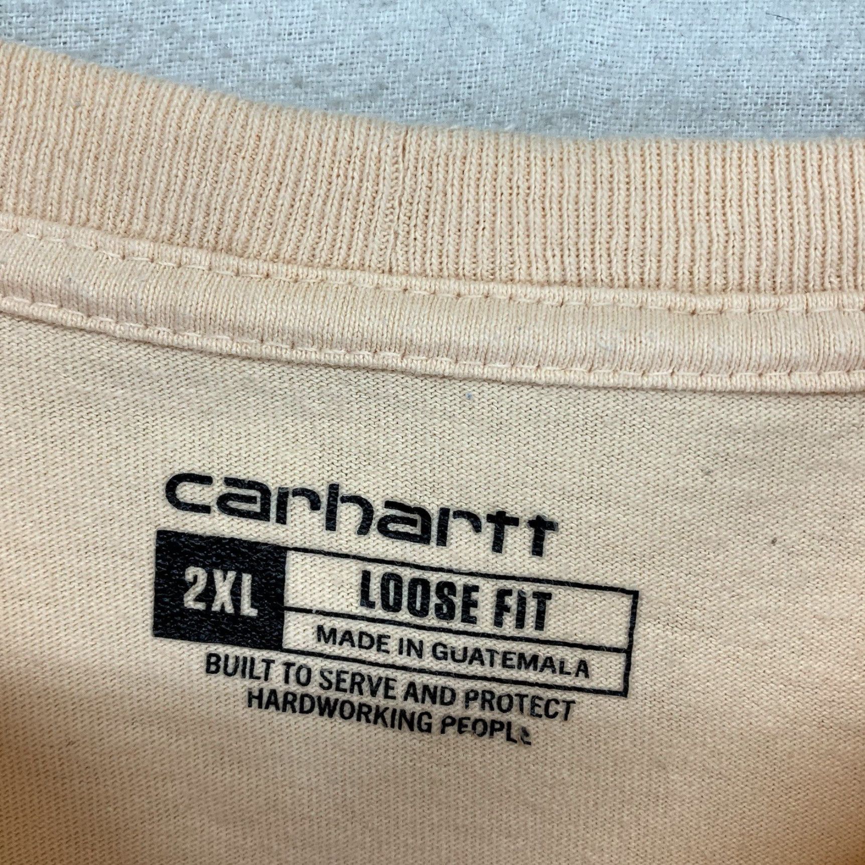 Carhartt **Carhartt Mens Peach 2XL Graphic Print Long Sleeve T-Shirt** User: **Carhartt Mens Pink 2XL Graphic Print Long Sleeve T-Shirt** Size US XXL / EU 58 / 5 - 4 Thumbnail