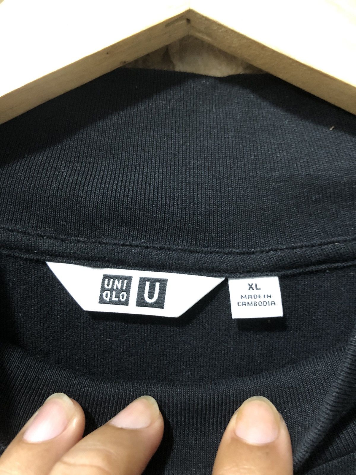 Undercover × Uniqlo Uniqlo Undercover Black Sweatshirt Size US XL / EU 56 / 4 - 4 Thumbnail
