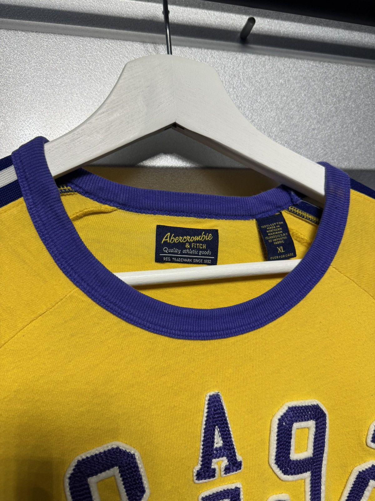 Abercrombie & Fitch Vintage Abercrombie Y2K Ringer shirt Size US XL / EU 56 / 4 - 8 Thumbnail