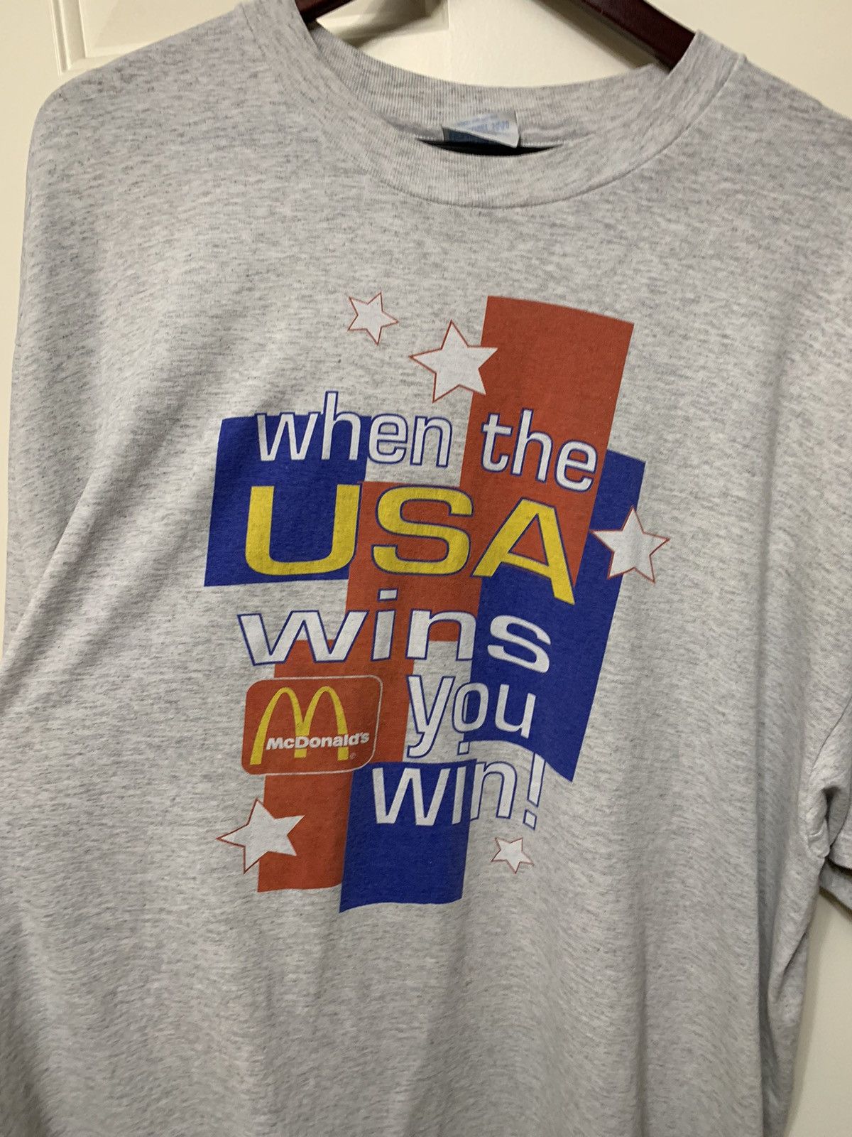 Vintage Vintage Mcdonals promo tee Size US XXL / EU 58 / 5 - 2 Thumbnail