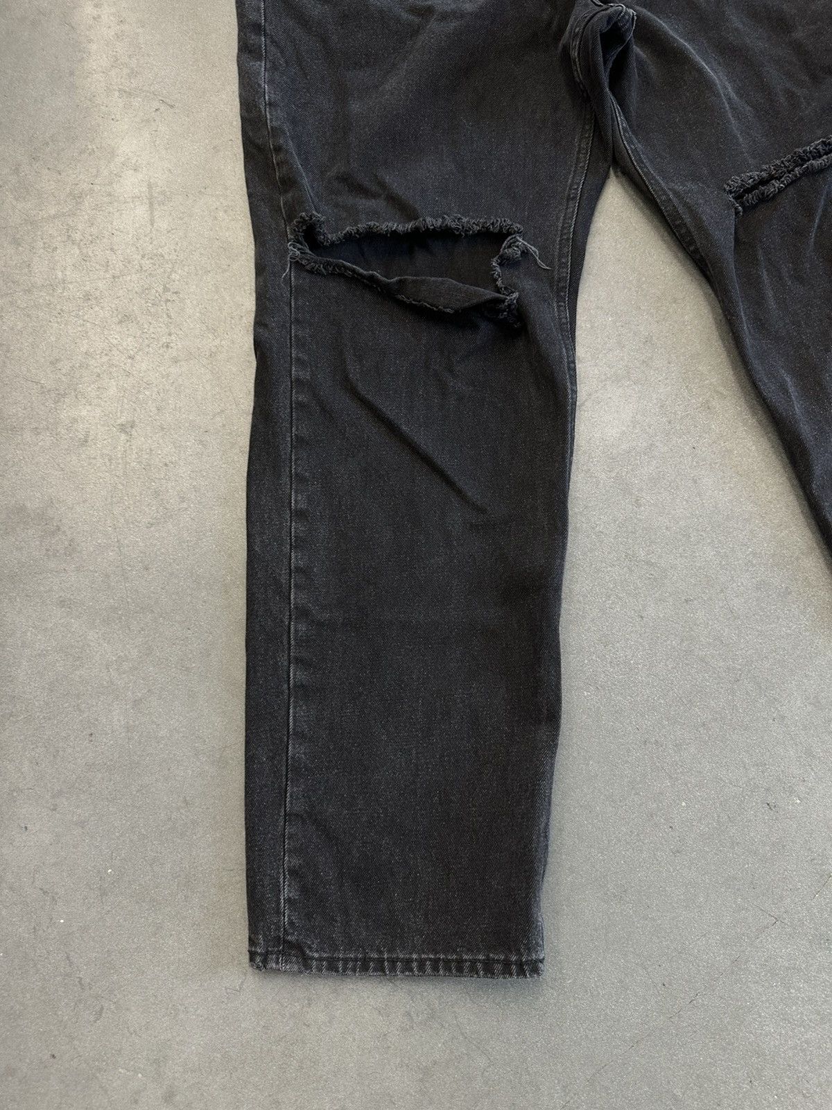 Ksubi Ksubi Anti K Noir Distressed Denim Pants Size US 38 / EU 54 - 4 Thumbnail