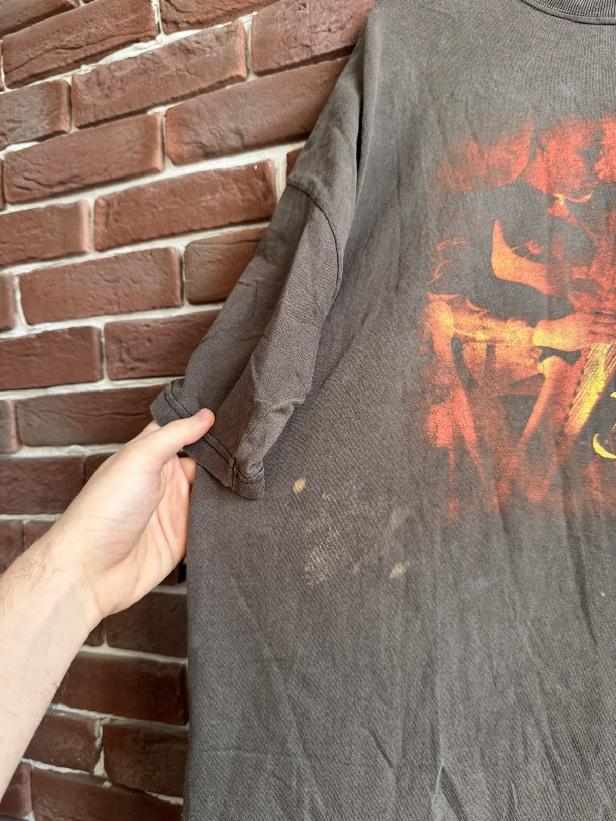 Band Tees Vintage 2001 In Extremo Vollmond Folk Metal Punk Washed Size US XL / EU 56 / 4 - 3 Thumbnail