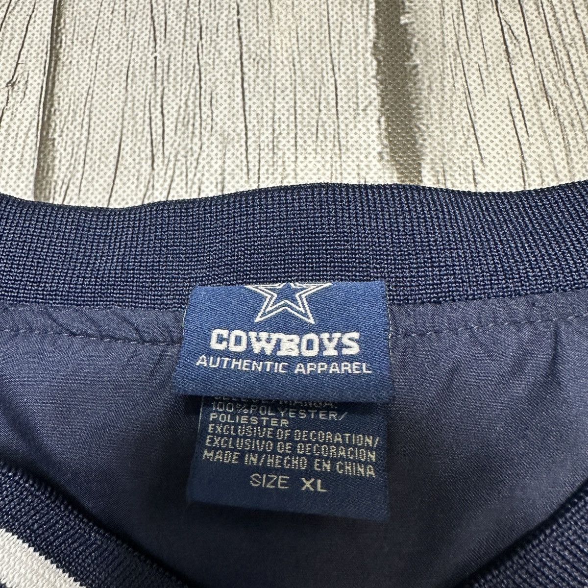 NFL Vintage Dallas Cowboys windbreaker Size US XL / EU 56 / 4 - 4 Thumbnail