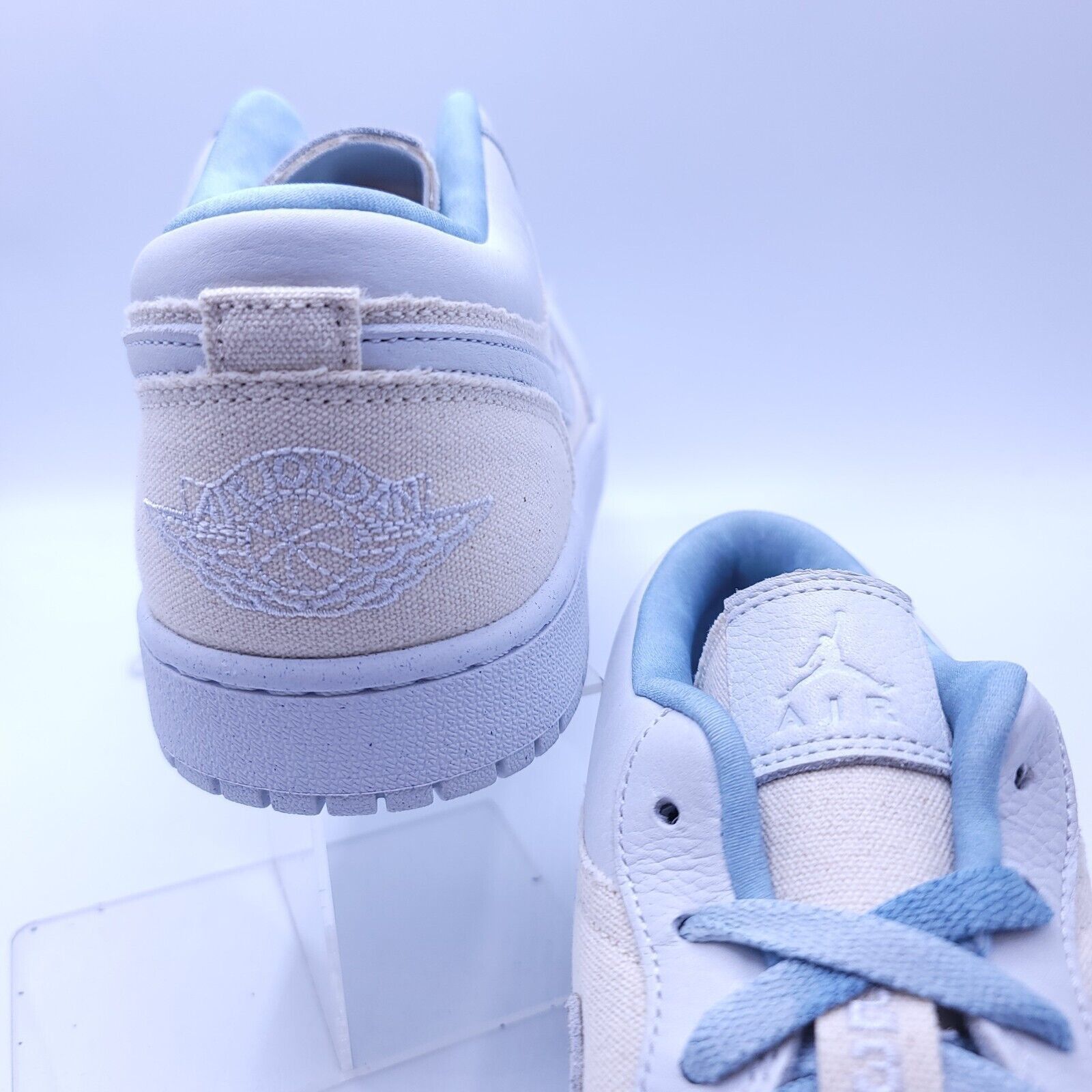 Nike Nike Air Jordan 1 Low SE Shoe Women Size 12 DQ4151-500 White Size US 12 / IT 42 - 8 Thumbnail
