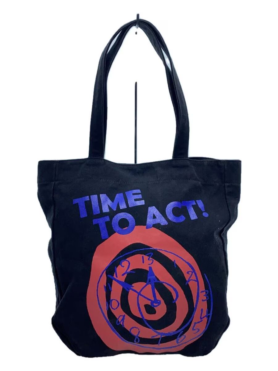 Vivienne Westwood "TIME TO ACT!" Clock Tote Bag Size ONE SIZE - 1 Thumbnail