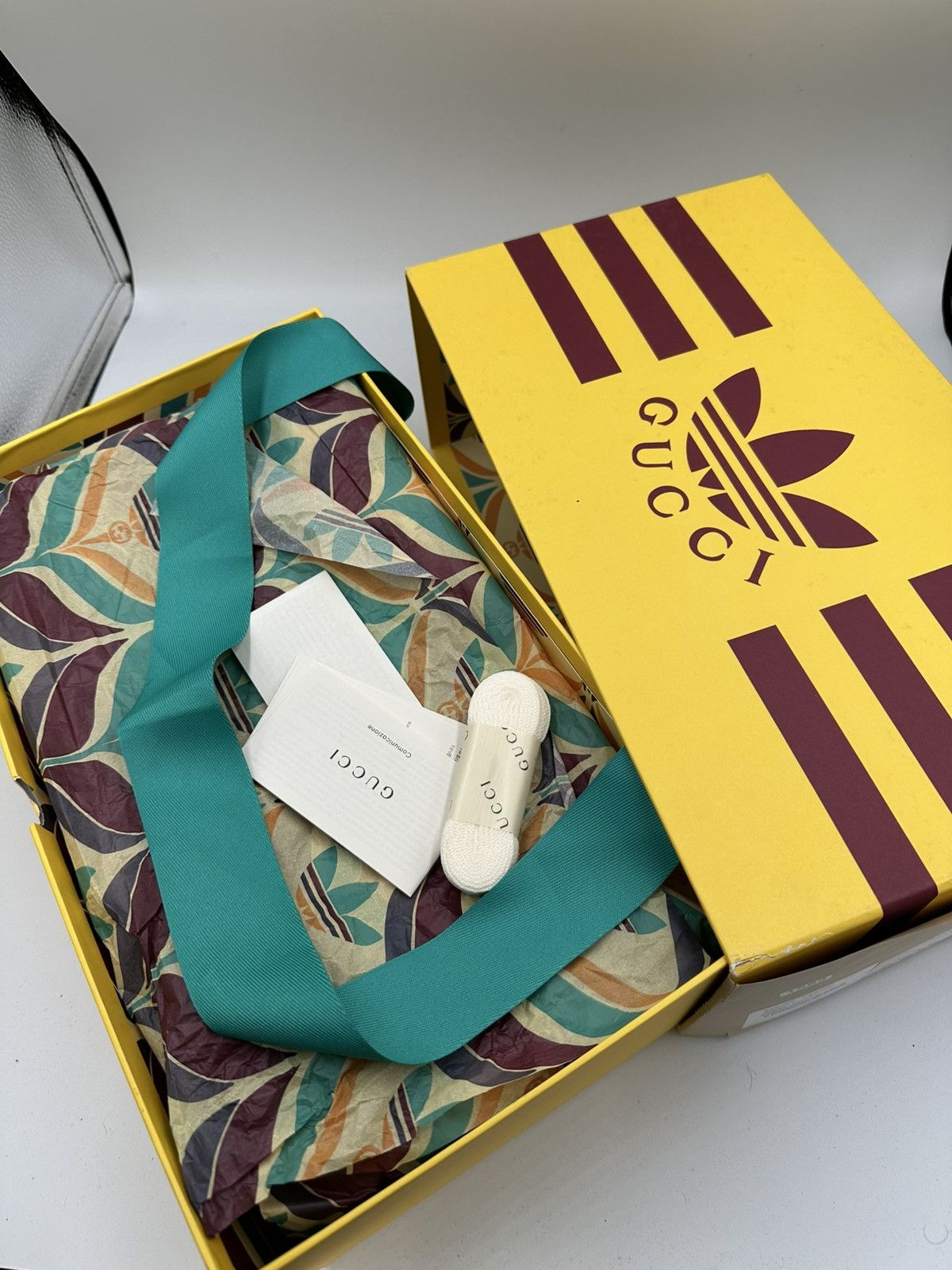 Adidas × Gucci Gucci x Adidas Samba Size US 12.5 / EU 45-46 - 4 Thumbnail