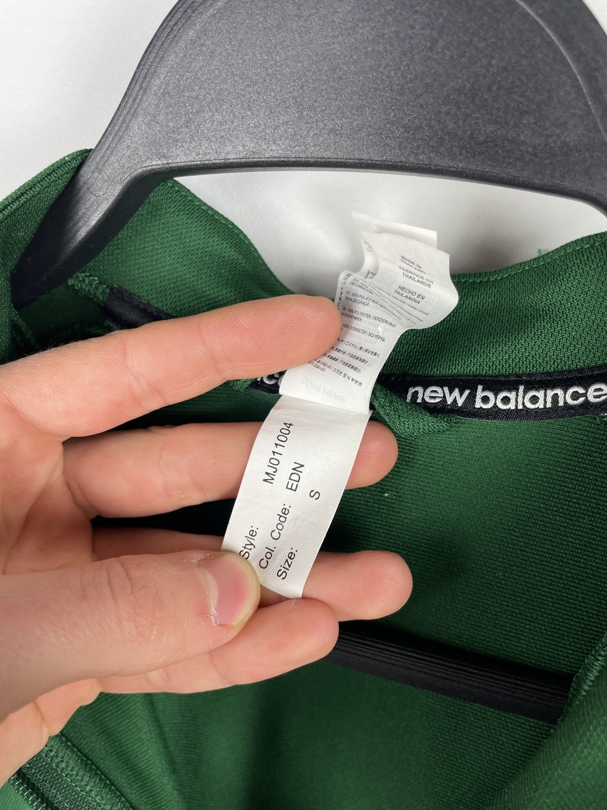 New Balance New Balance Ireland Training Zip Long Sleeve Size US S / EU 44-46 / 1 - 12 Thumbnail