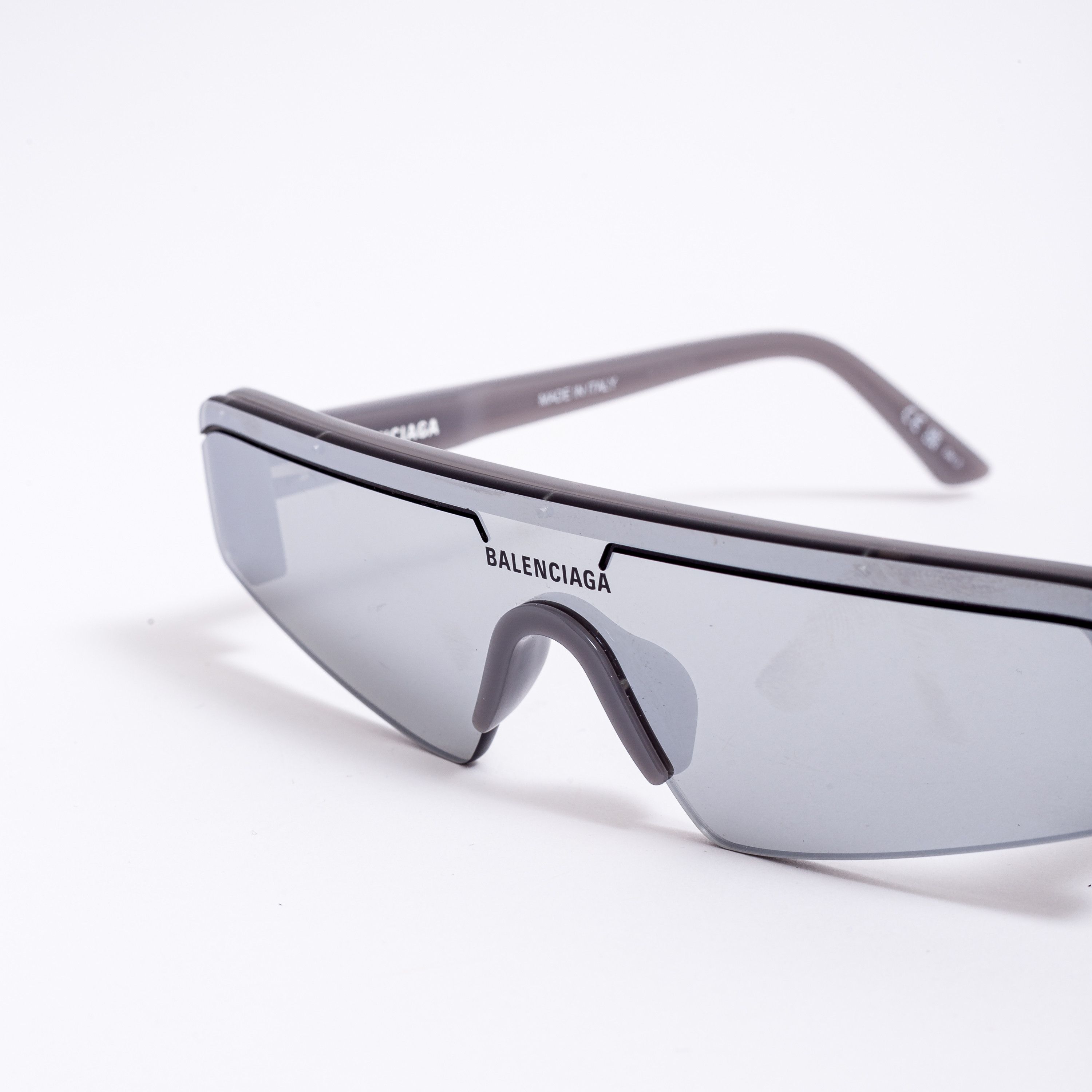 Balenciaga BALENCIAGA BB0003S 011 GRAY SILVER Size ONE SIZE - 4 Thumbnail