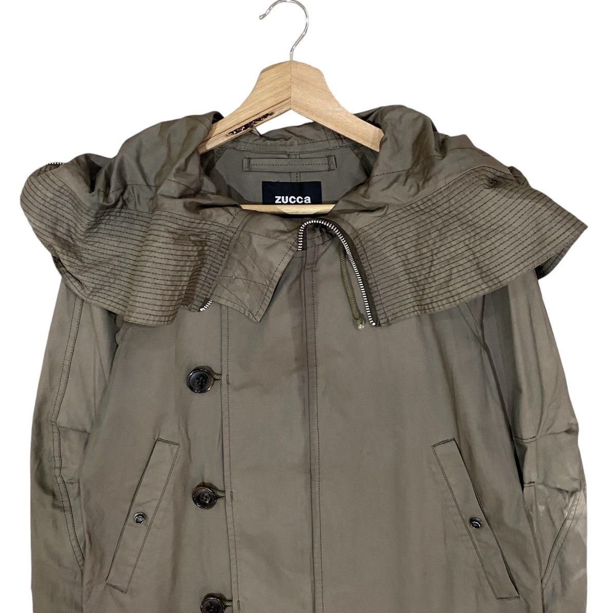 CABANE de ZUCCa 🔥VTG ZUCCA ISSEY MIYAKE TYPE ZU-83 FISHTAIL PARKA JACKET Size US S / EU 44-46 / 1 - 3 Thumbnail
