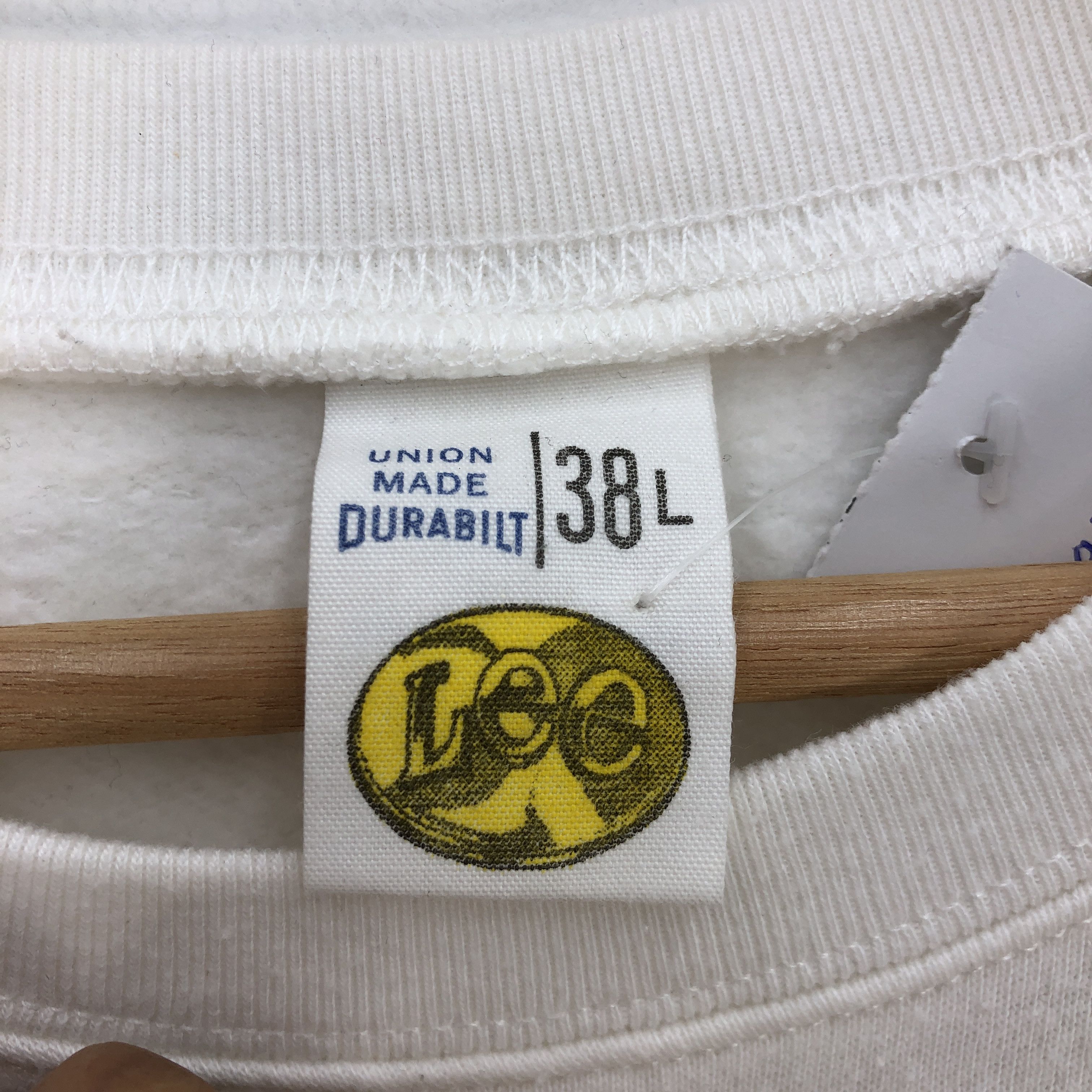 Lee Vintage 90s Lee Sweatshirt HD Lee Union Sweater Pullover Size US L / EU 52-54 / 3 - 4 Thumbnail