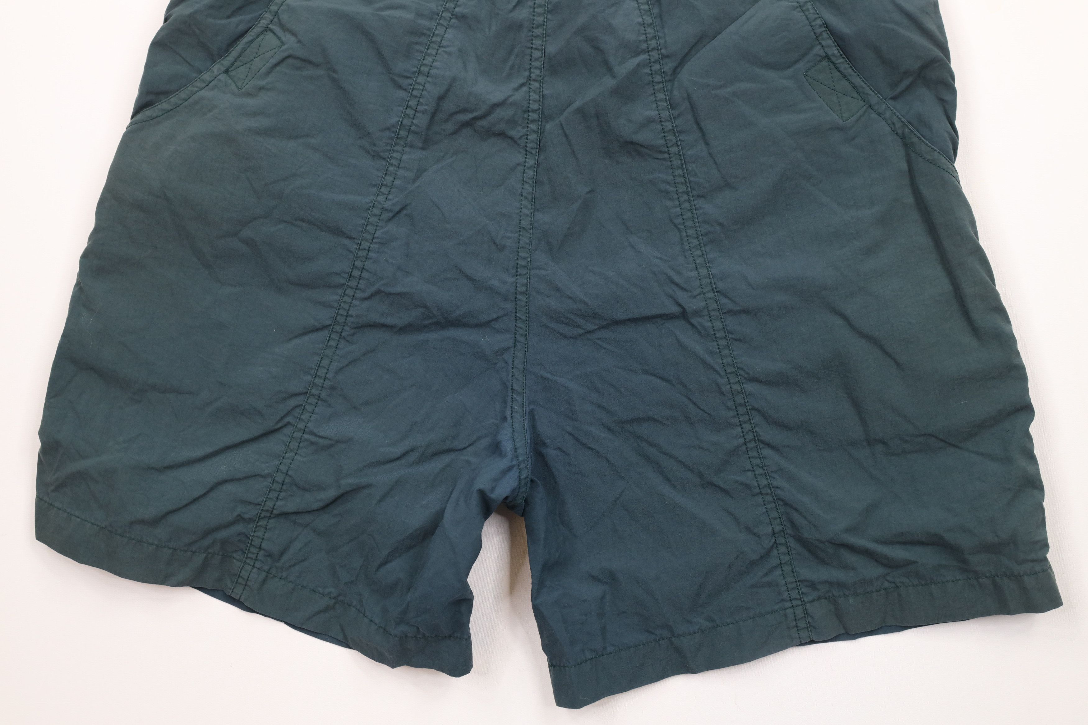 Cabelas × Vintage Vintage 90s Cabelas Blank Above Knee Shorts Green Polyester Size US 32 / EU 48 - 13 Thumbnail