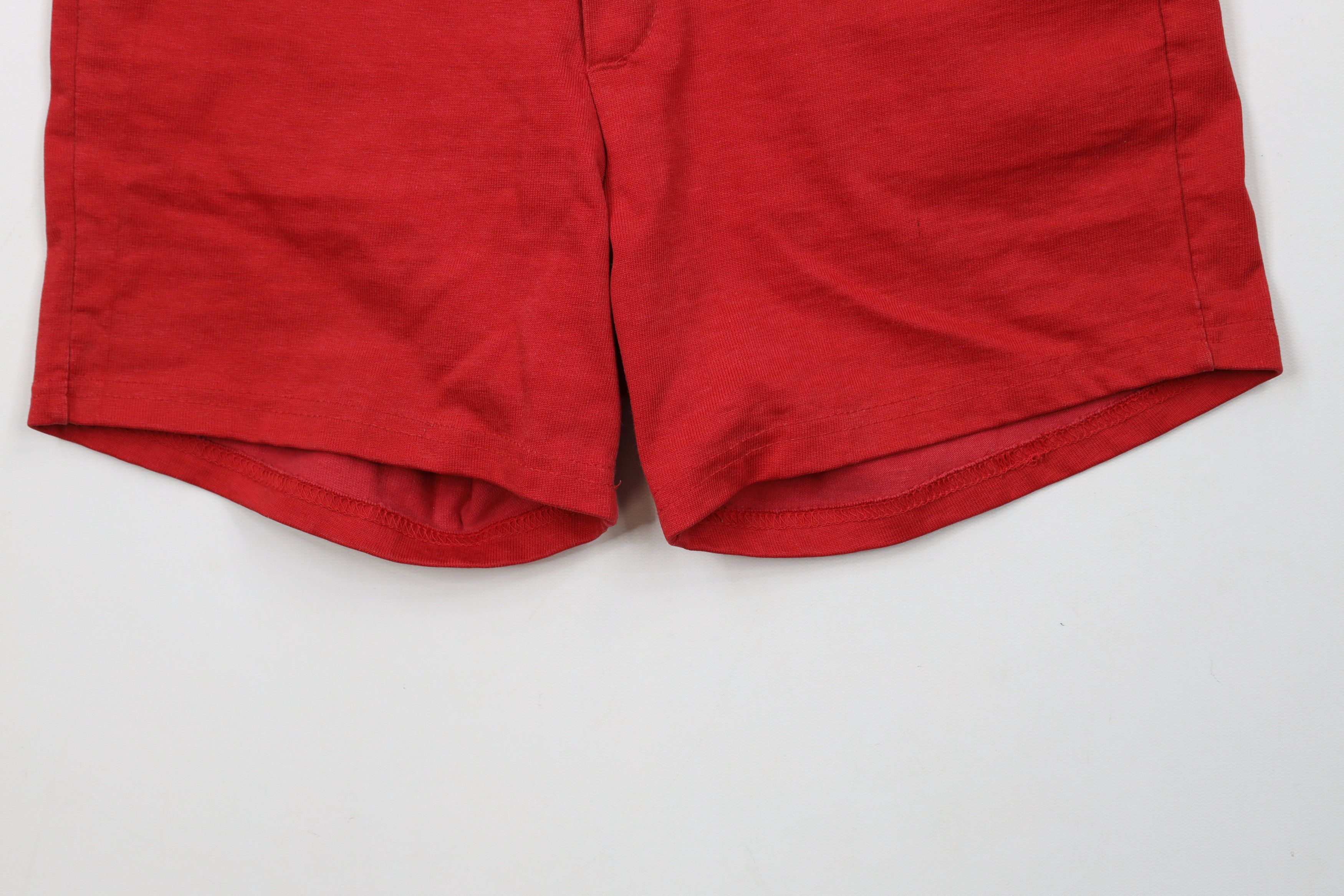 Vintage Vintage 70s Streetwear Knee Coach Coaches Shorts Red USA Size US 30 / EU 46 - 4 Thumbnail