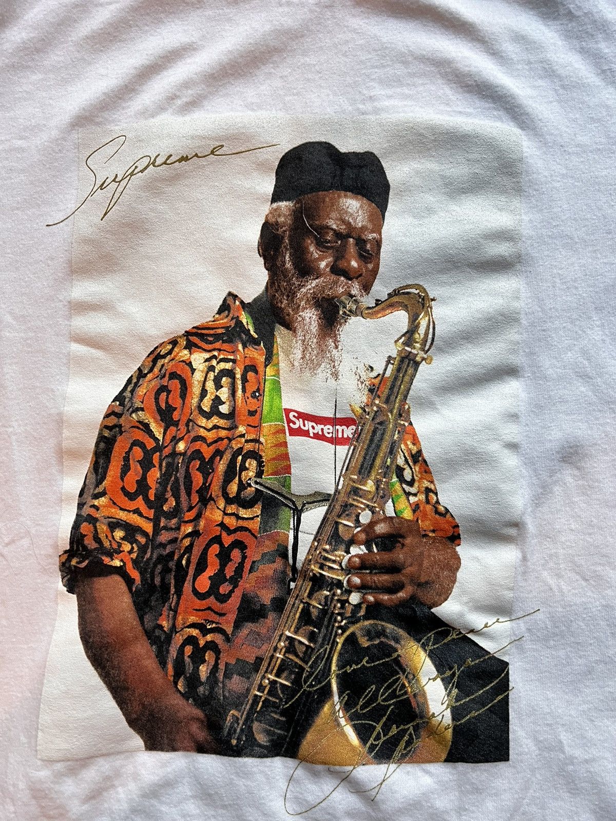 Supreme Supreme X Pharaoh Sanders Picture Tee Size US L / EU 52-54 / 3 - 2 Thumbnail