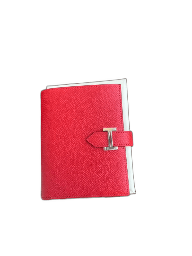 Hermes hermes bearn epsom red wallet Size ONE SIZE - 1 Thumbnail