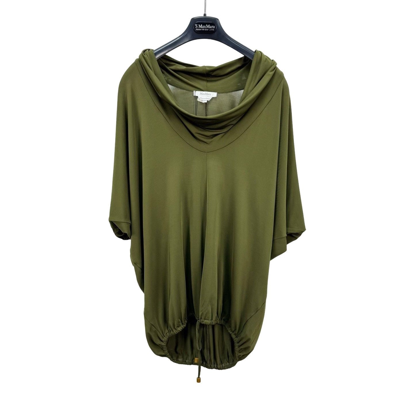 Max Mara MaxMara Cowl Neck Jersey Top Size S Size S / US 4 / IT 40 - 1 Thumbnail