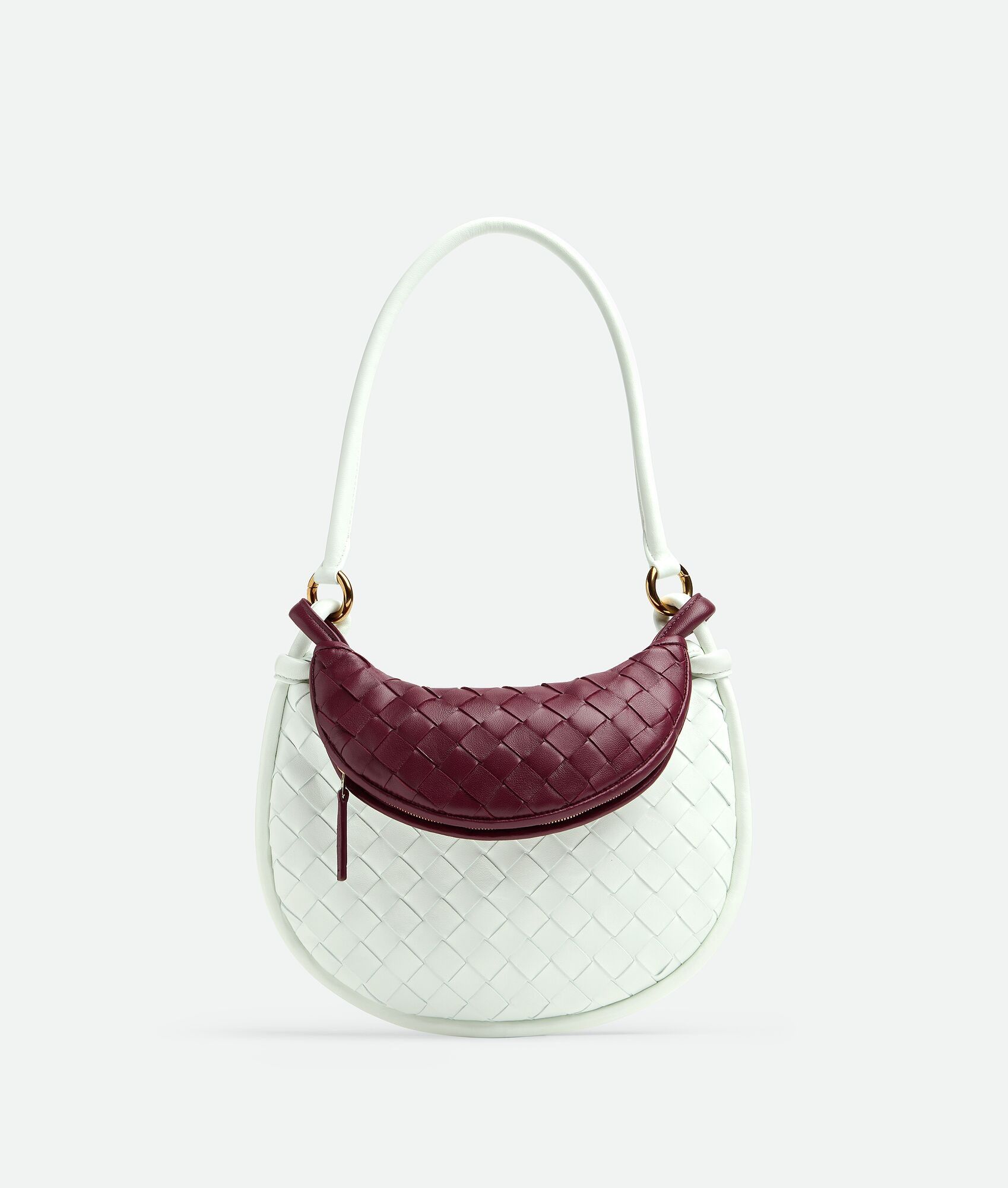 Bottega Veneta o1lf3ng10525 Size: OS / Small Gemelli Bag Glacier/Barolo Size ONE SIZE - 1 Thumbnail