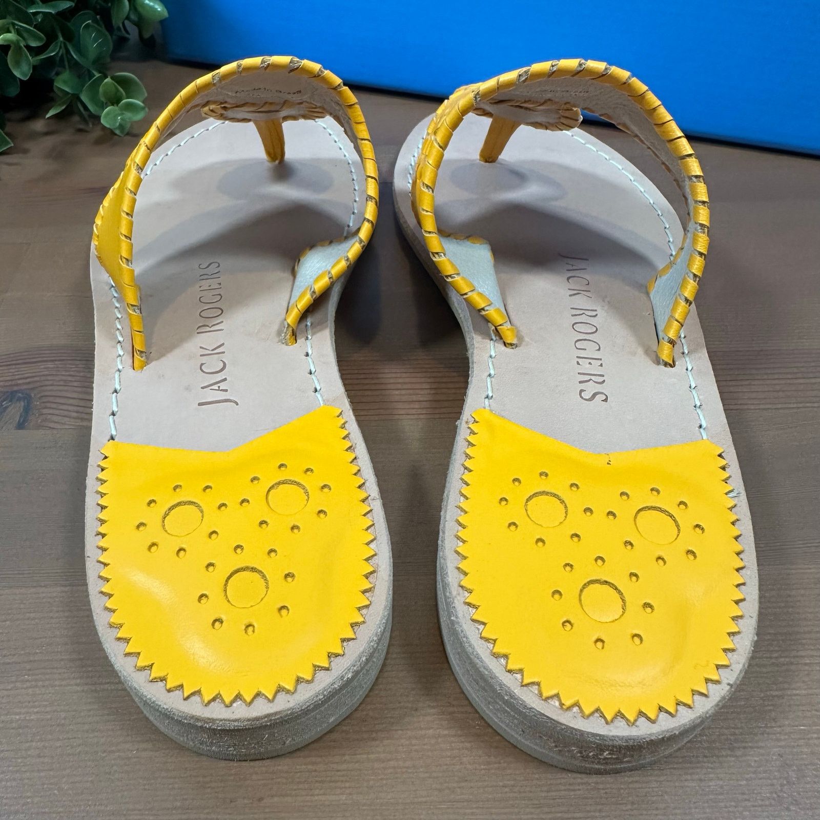 Jack Rogers Jack Rogers Jack Whipstitch Flat Sandals Size 6.5 $128 Size US 6.5 / IT 36.5 - 5 Thumbnail
