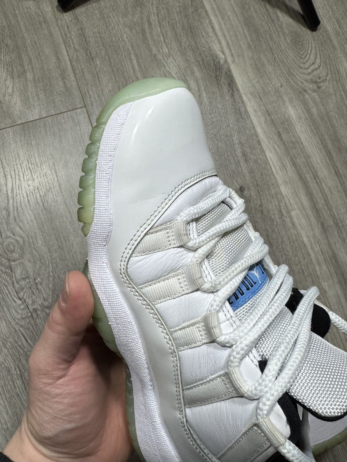 Jordan Brand Nike Air Jordan 11 Retro Low GS 'Legend Blue' 2021 Size US 6 / EU 39 - 5 Thumbnail