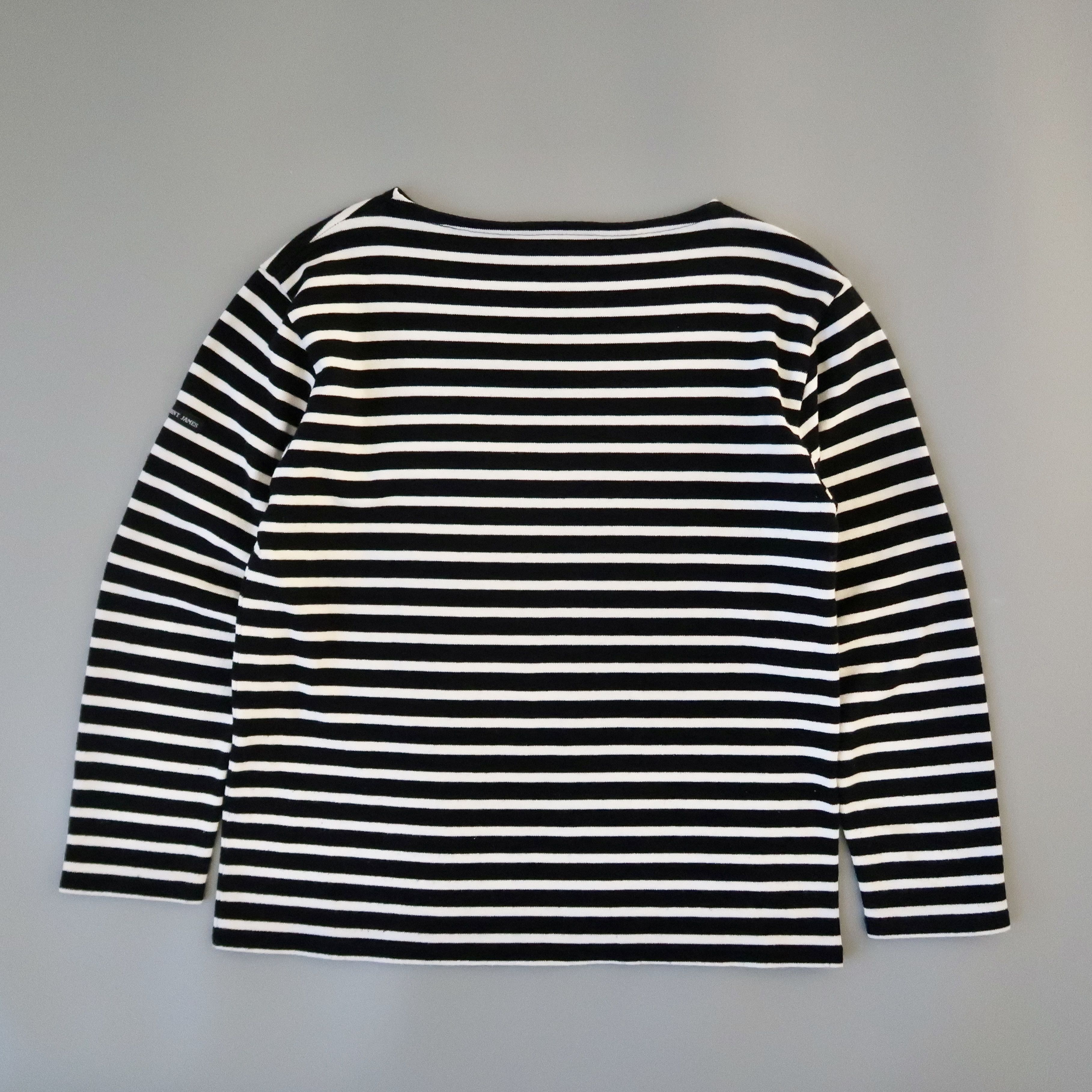 Saint James SAINT JAMES heavyweight cotton striped breton shirt, 3.5 Size US S / EU 44-46 / 1 - 3 Thumbnail