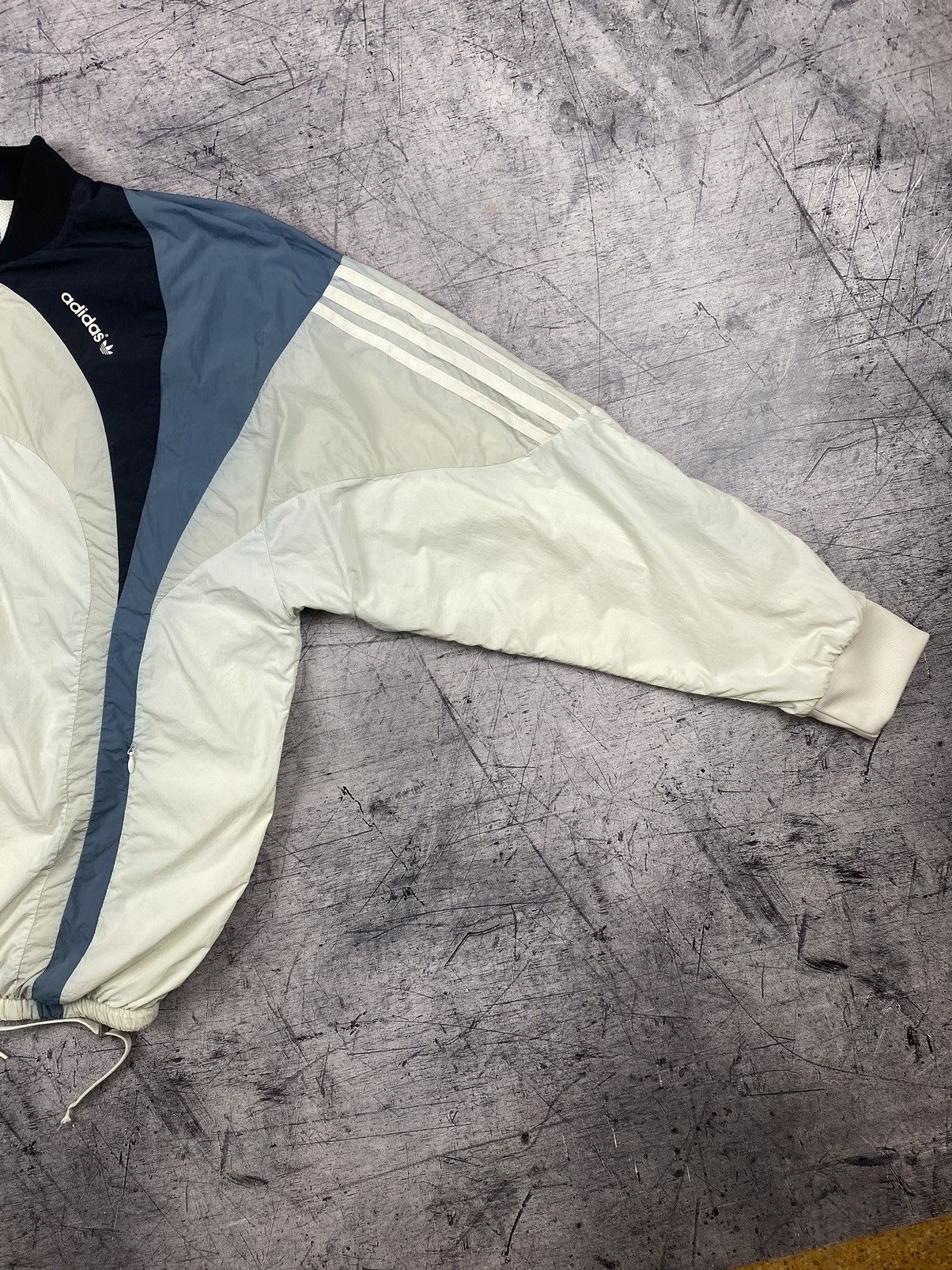 Adidas × Vintage Vintage Y2K Adidas Bomber Drill Jacket Size S Size US S / EU 44-46 / 1 - 9 Thumbnail