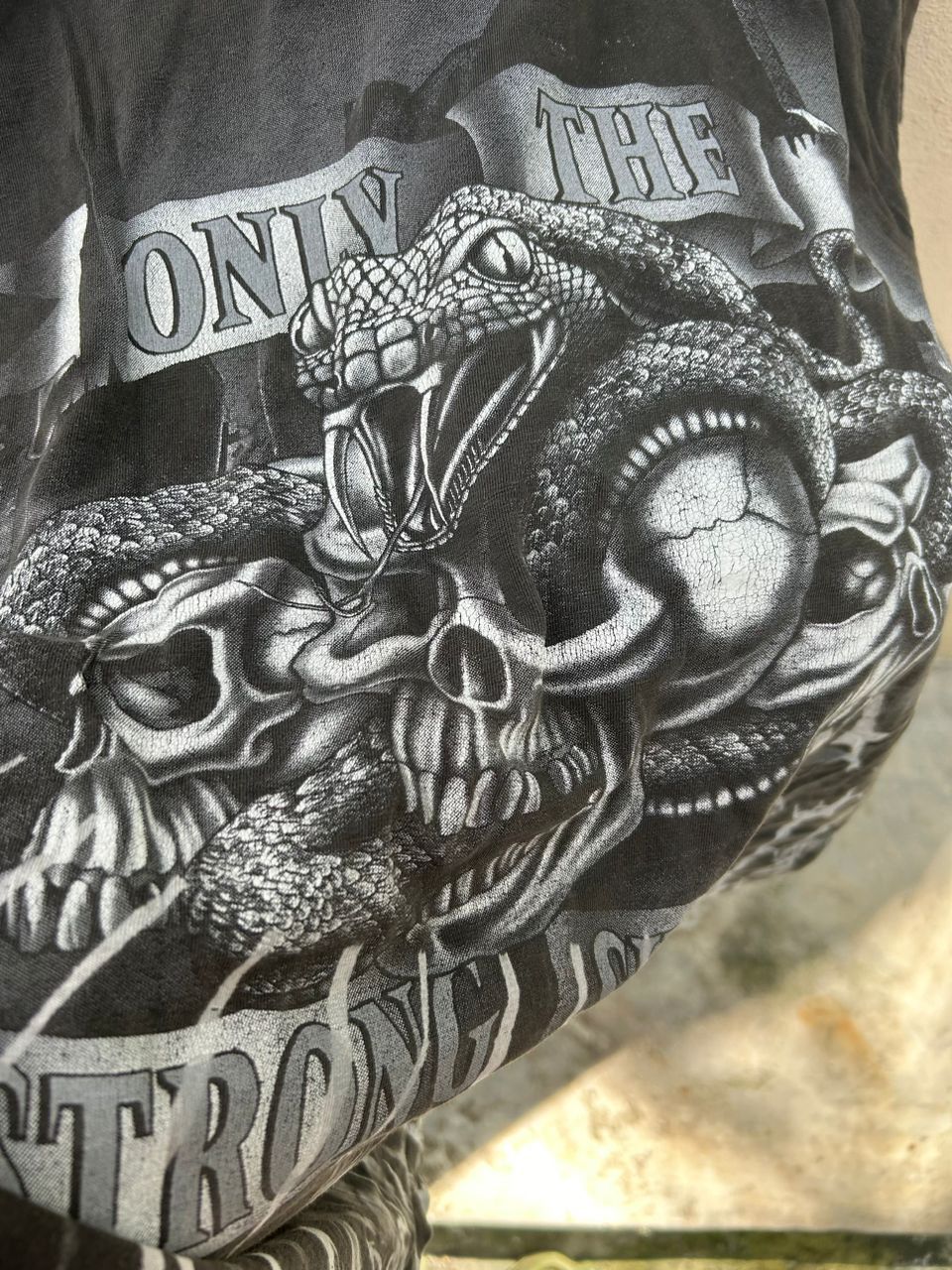 Other VINTAGE SHORT SLEEVE x ROCK EAGLE x FADED BLACK Size US M / EU 48-50 / 2 - 5 Thumbnail