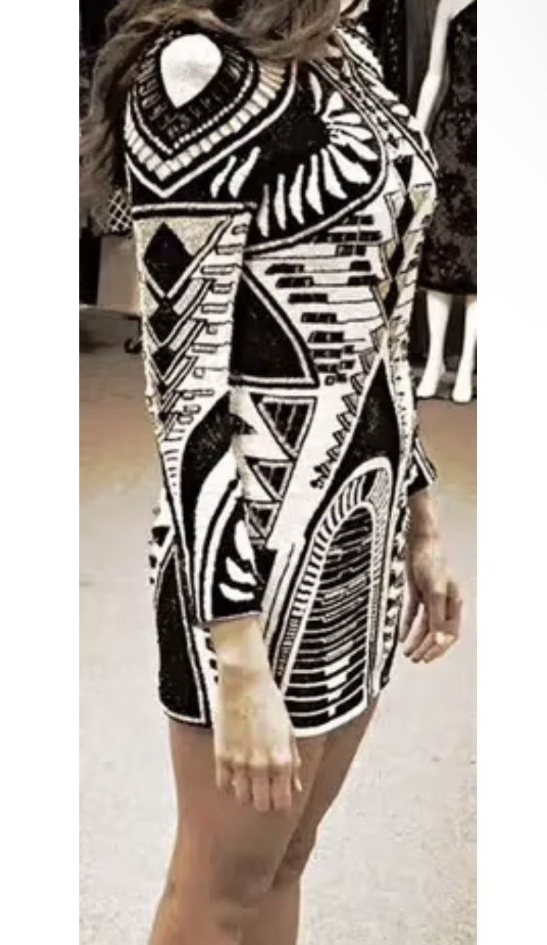 Balmain Balmain 1/1 Embroided Dress in Medium Size M / US 6-8 / IT 42-44 - 5 Thumbnail