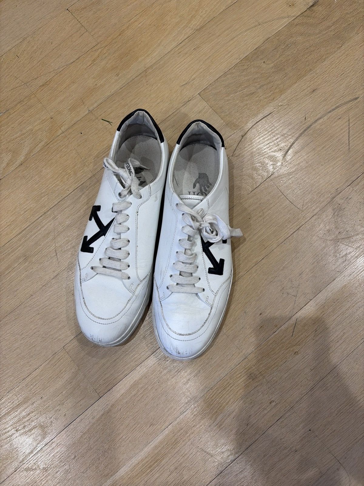 Off-White Off White Leather Sneaker Size US 9 / EU 42 - 2 Thumbnail