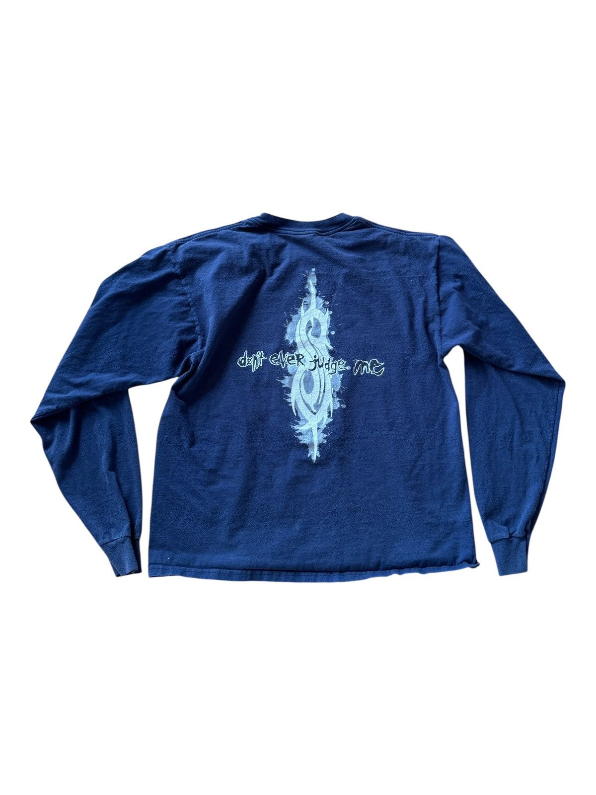 Slipknot *RARE* 1999 00s 90s SLIPKNOT METAL LONGSLEEVE JUDGE TEE Size US XL / EU 56 / 4 - 13 Thumbnail