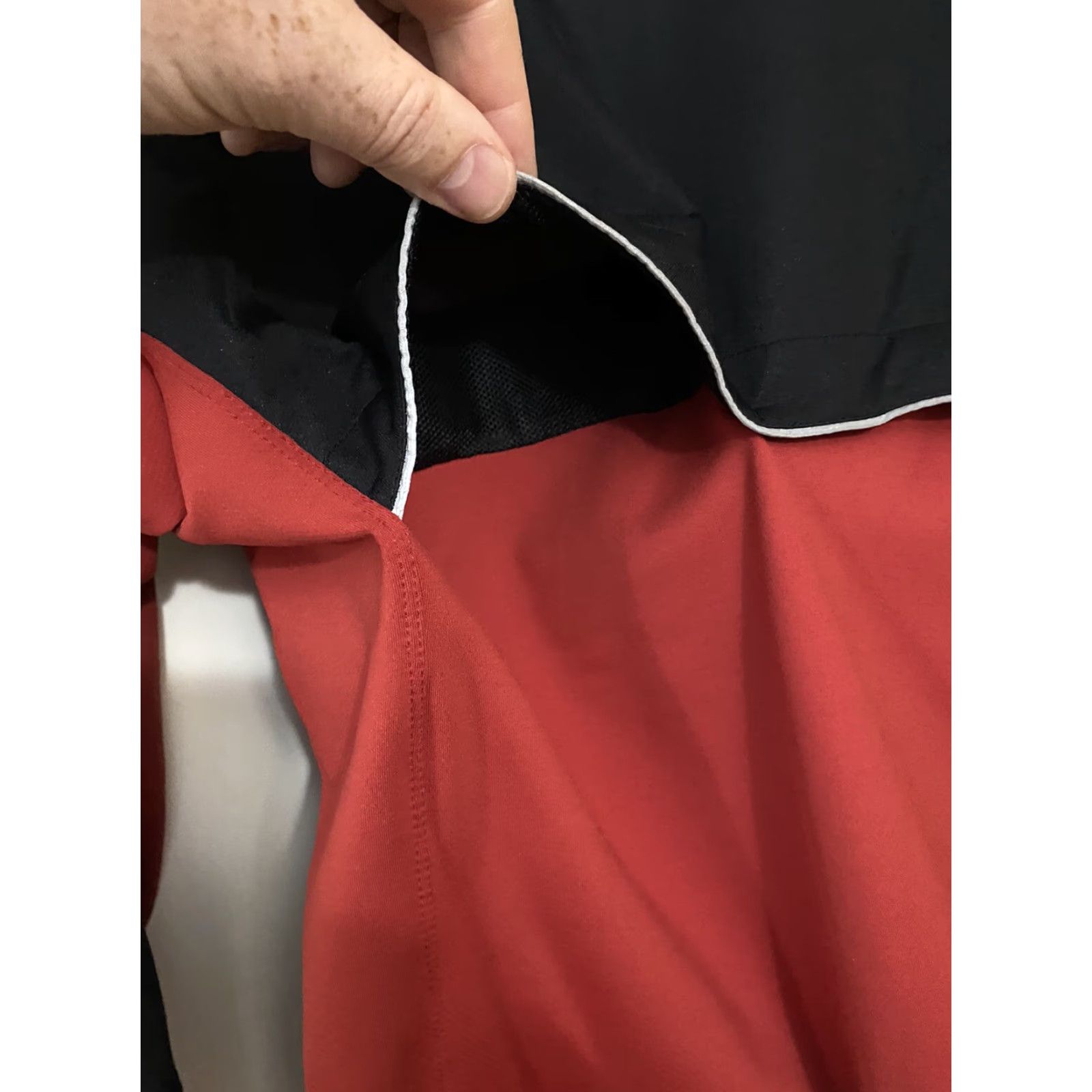 Nike Womens Small Nike Running Full Zip Jacket S Clima Fit Red Black Vented Track Jacket Compact Fit Size S / US 4 / IT 40 - 7 Thumbnail