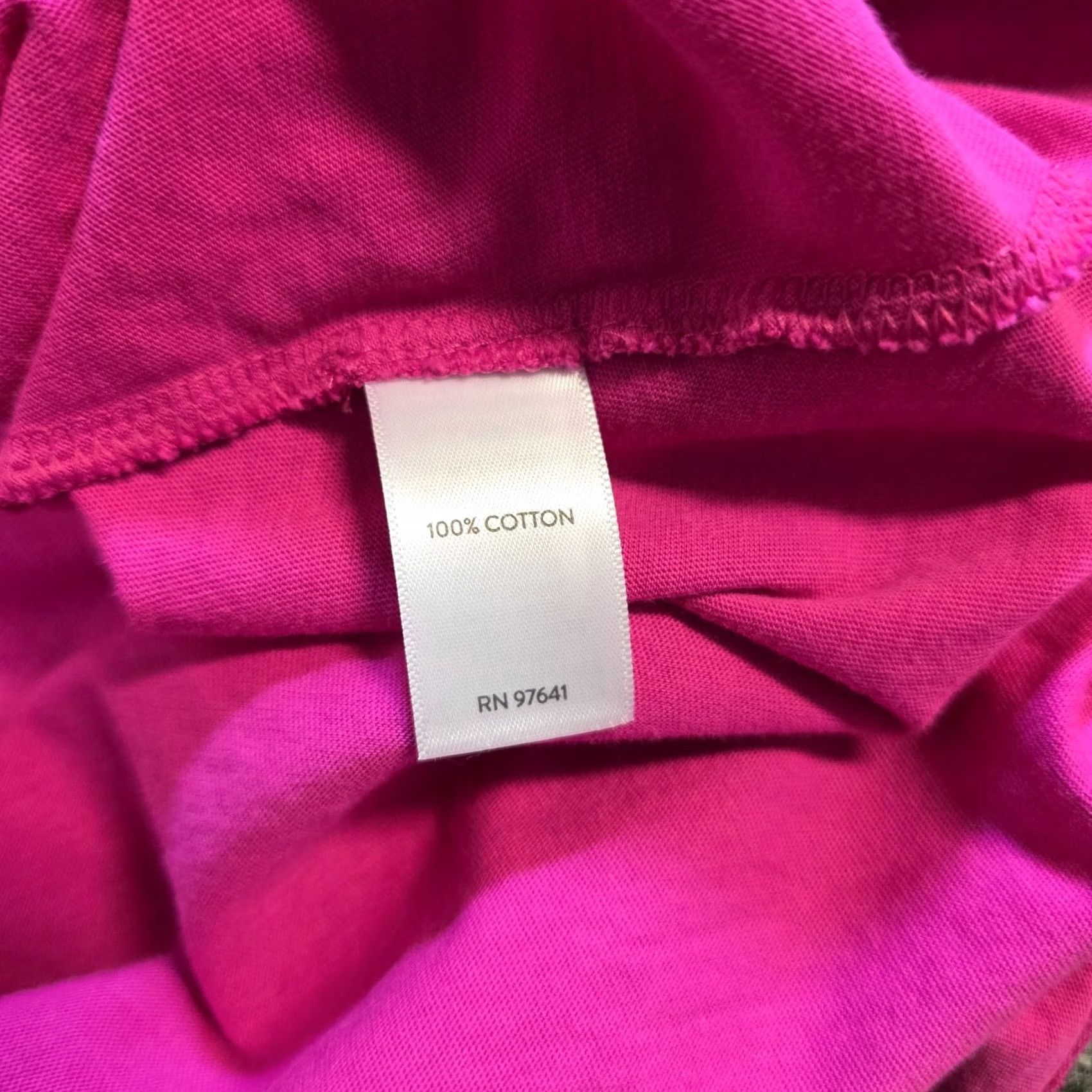 J. Jill J Jill Top Womens L Tall Pink Cotton 3/4 Sleeve Stretch Casual Capsule Shirt Blouse Womens (Adult) Womens Ladies Size L / US 10 / IT 46 - 7 Thumbnail