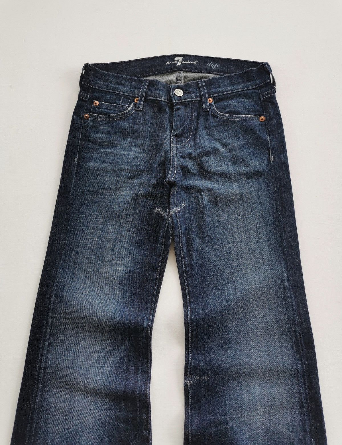 7 For All Mankind Flare Bootcut Dojo 7 For All Mankind Jeans Size 26" / US 2 / IT 38 - 4 Thumbnail