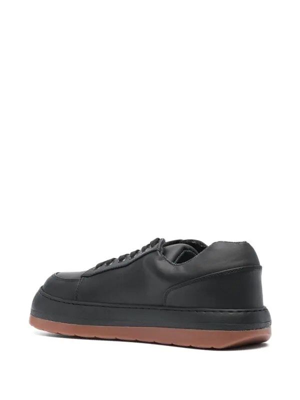 Sunnei o1mle1025 Unisex Dreamy Leather Shoes in Black Size US 8 / EU 41 - 3 Thumbnail