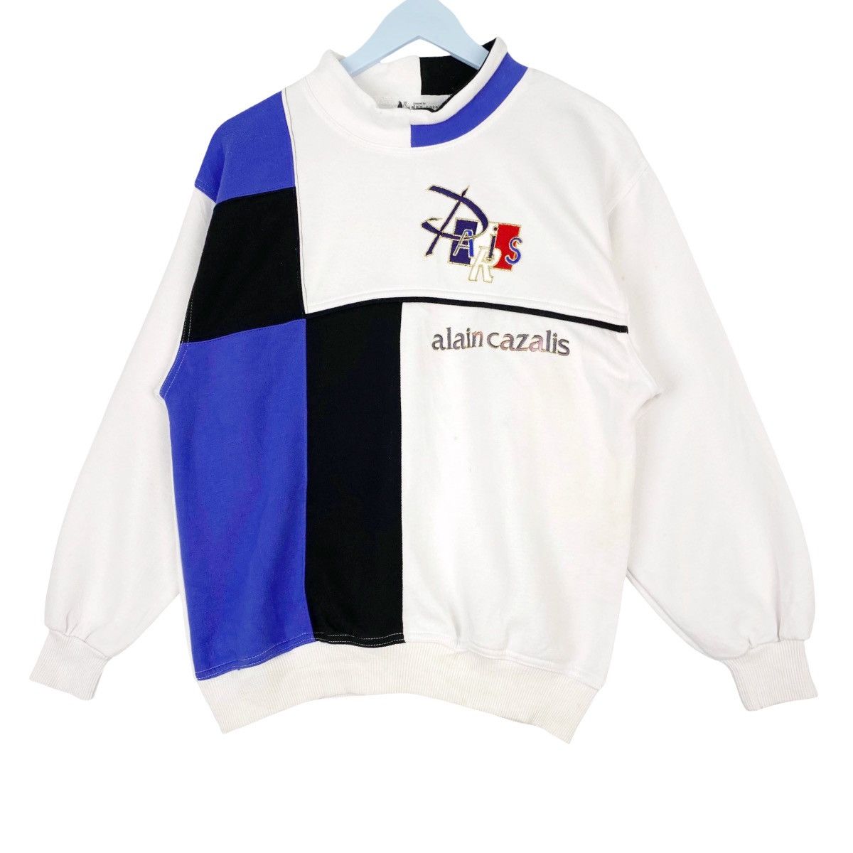 Vintage Vintage Alain & Cazalis Embroidered Logo Crewneck Sweatshirt Size US L / EU 52-54 / 3 - 2 Thumbnail