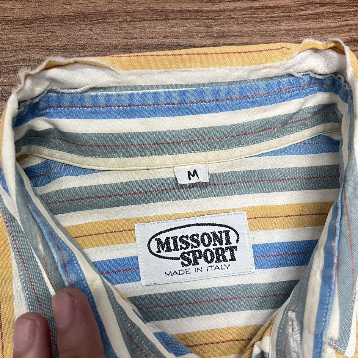 Missoni Missoni Sport Striped Button-Up Shirt Size US M / EU 48-50 / 2 - 5 Thumbnail