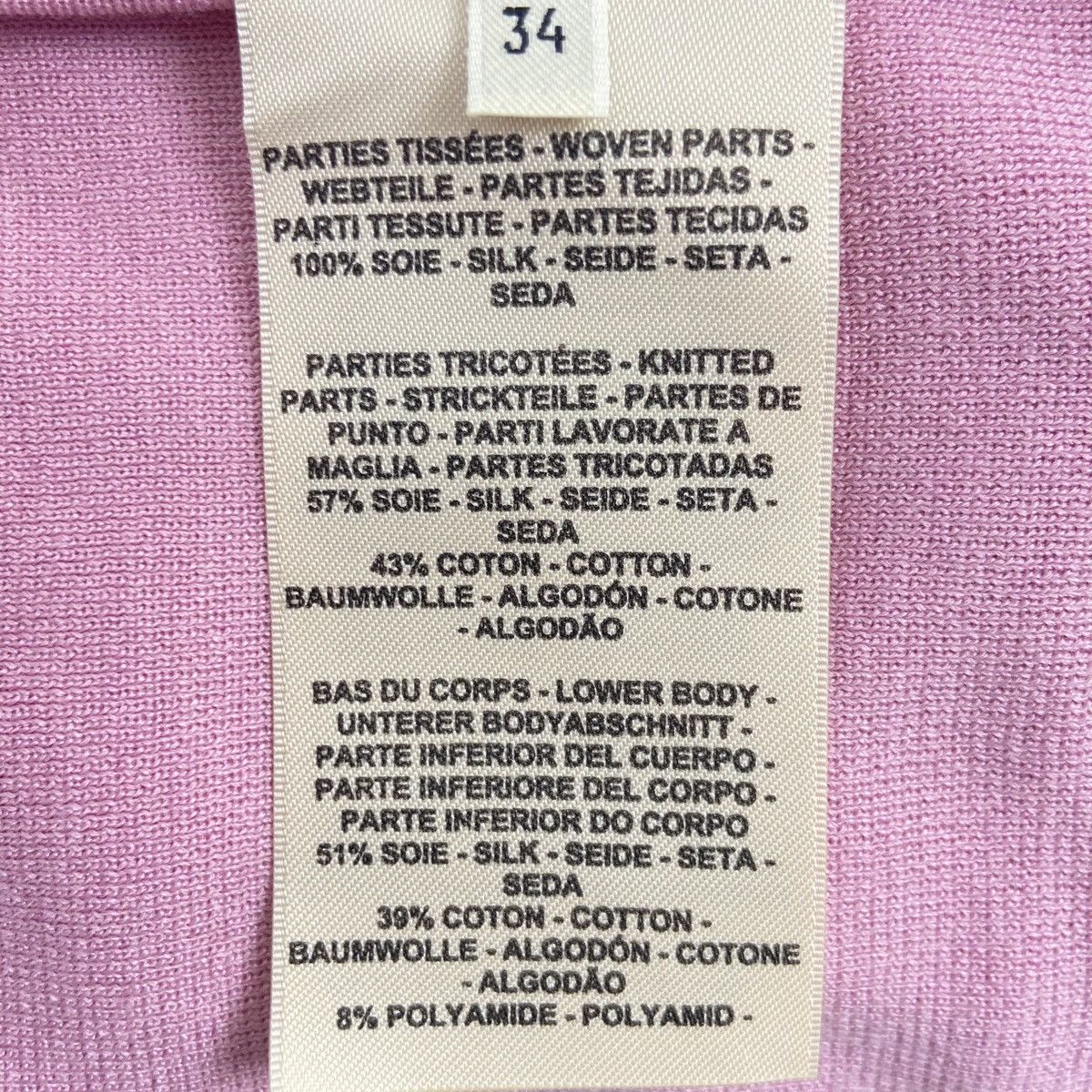 Hermes Hermes SS23 Two-tone Cable Knit Long Sleeve Knit Top K26WX Size XXS / US 00 / IT 34 - 8 Thumbnail
