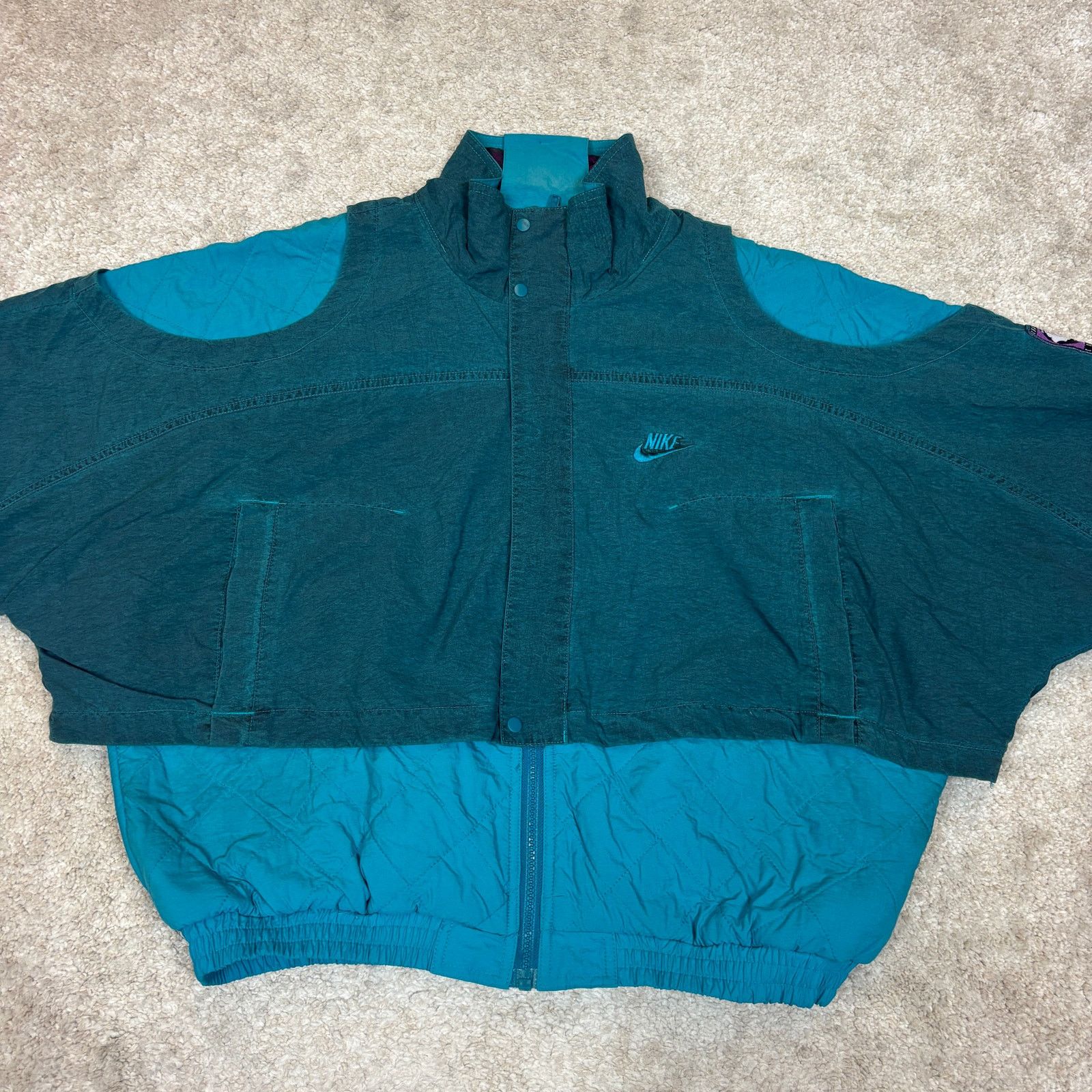 Nike VTG Nike Challenge Court Andre Agassi Tennis Jacket Men's M Size US M / EU 48-50 / 2 - 2 Thumbnail