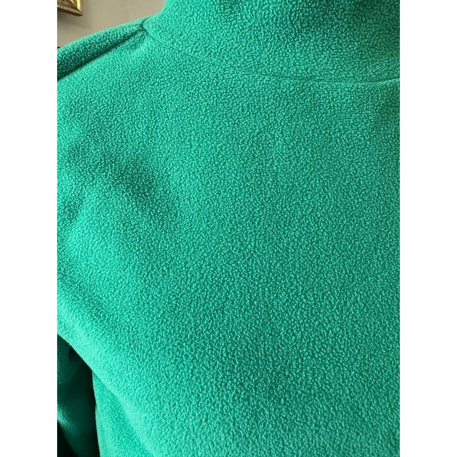 Talbots Talbots Green Fleece Mock Neck Pullover Womens Small Size S / US 4 / IT 40 - 4 Thumbnail