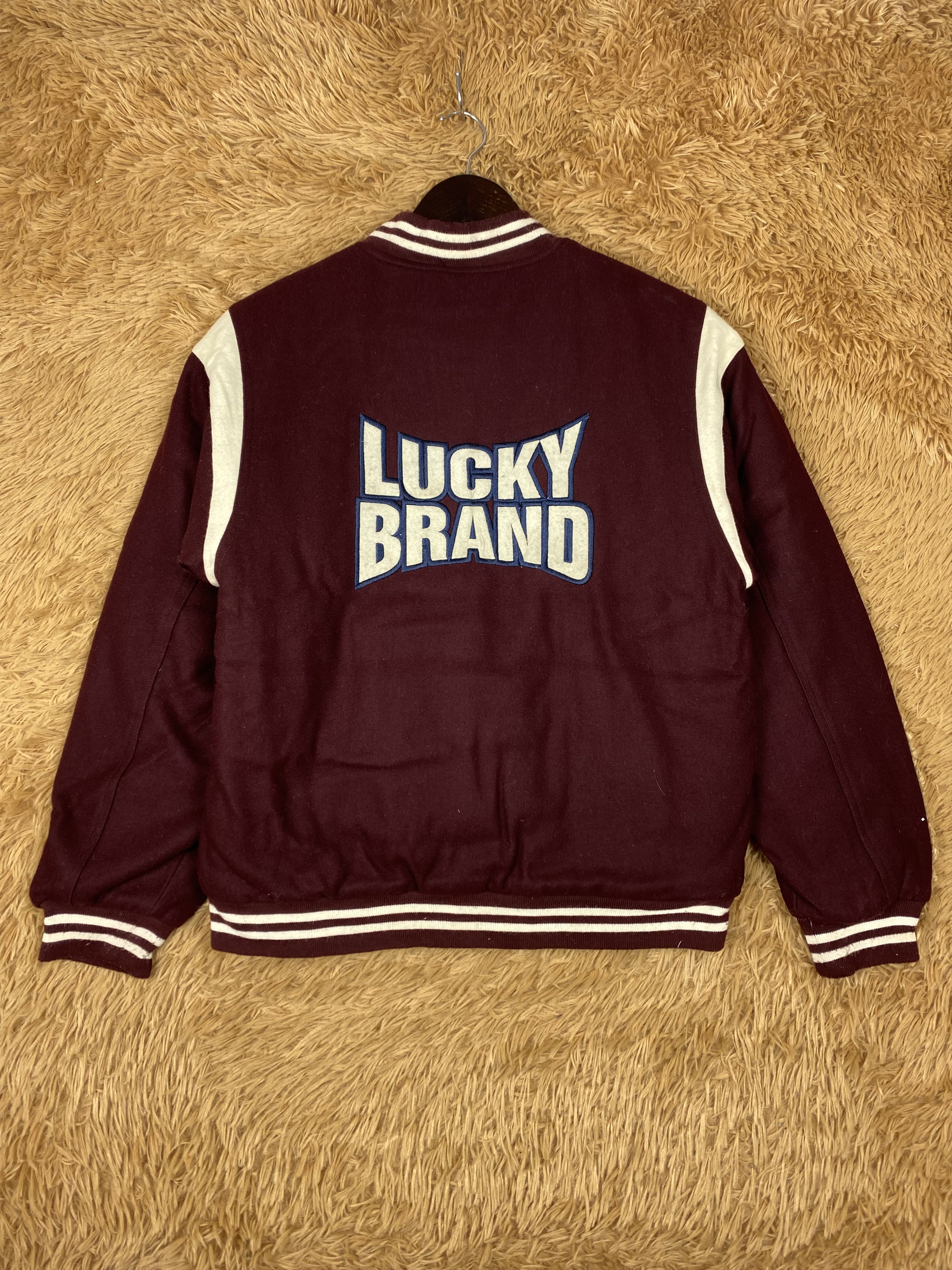 Lucky Brand Vintage Lucky Brand Varsity Jacket DJ0401 Size US S / EU 44-46 / 1 - 5 Thumbnail