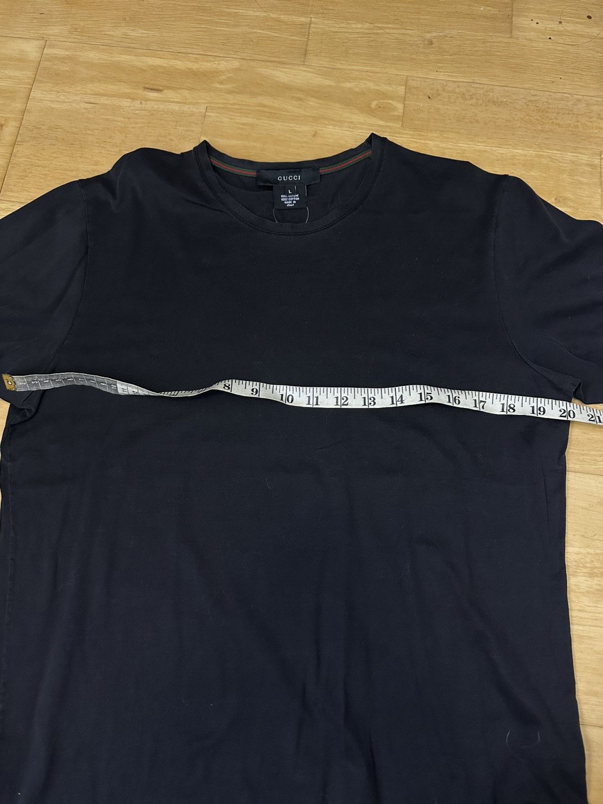 Gucci Gucci Basic T Shirt Size US L / EU 52-54 / 3 - 8 Thumbnail