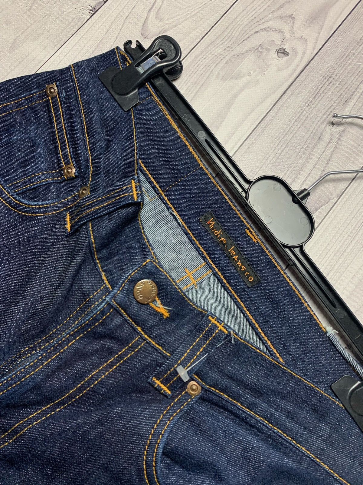 Japanese Brand × Nudie Jeans Nude jeans denim pants Size 39 skinny Size US 29 - 3 Thumbnail