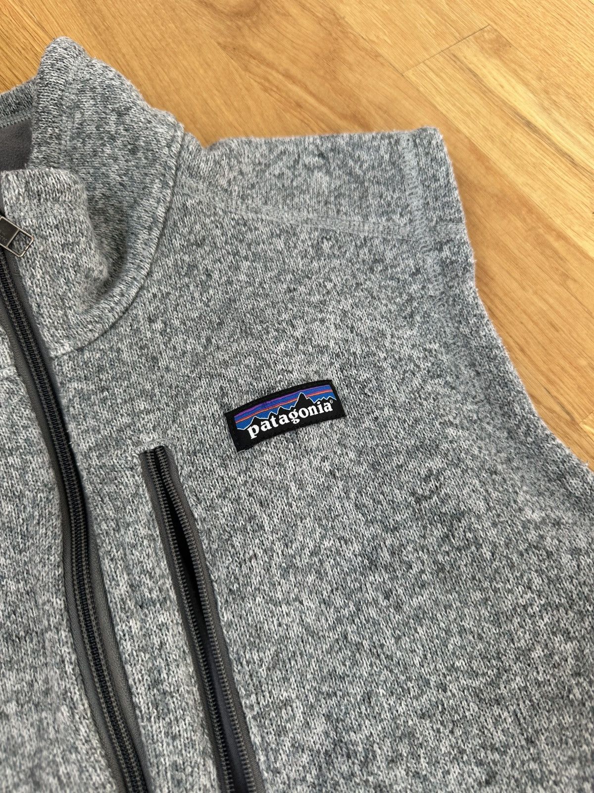 Patagonia Vintage Patagonia Zip Vest Logo M Size Gray Size US M / EU 48-50 / 2 - 6 Thumbnail