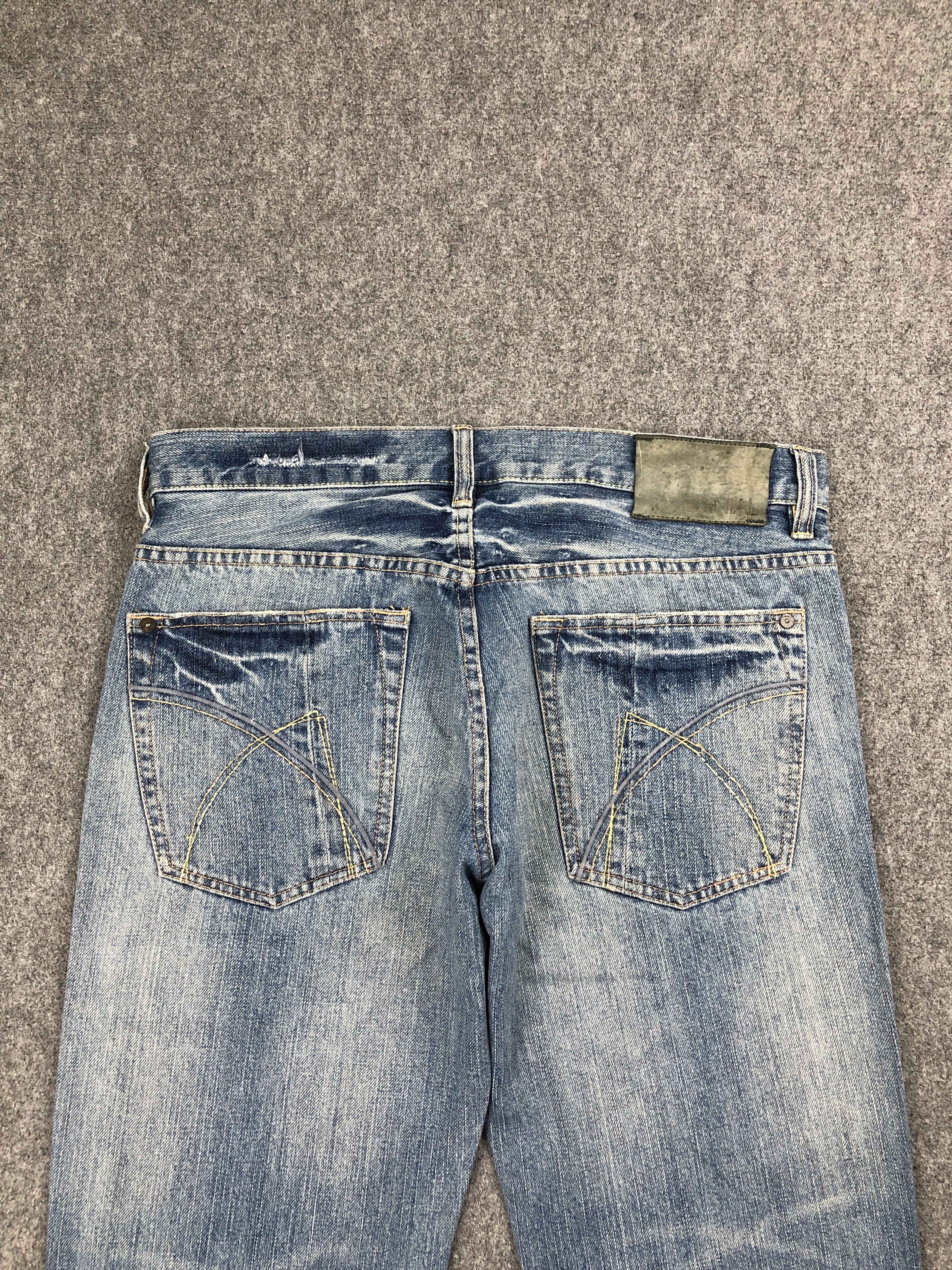 If Six Was Nine Vintage Japanese Brand Distressed Bootcut Jeans DP2482 Size US 33 - 4 Thumbnail